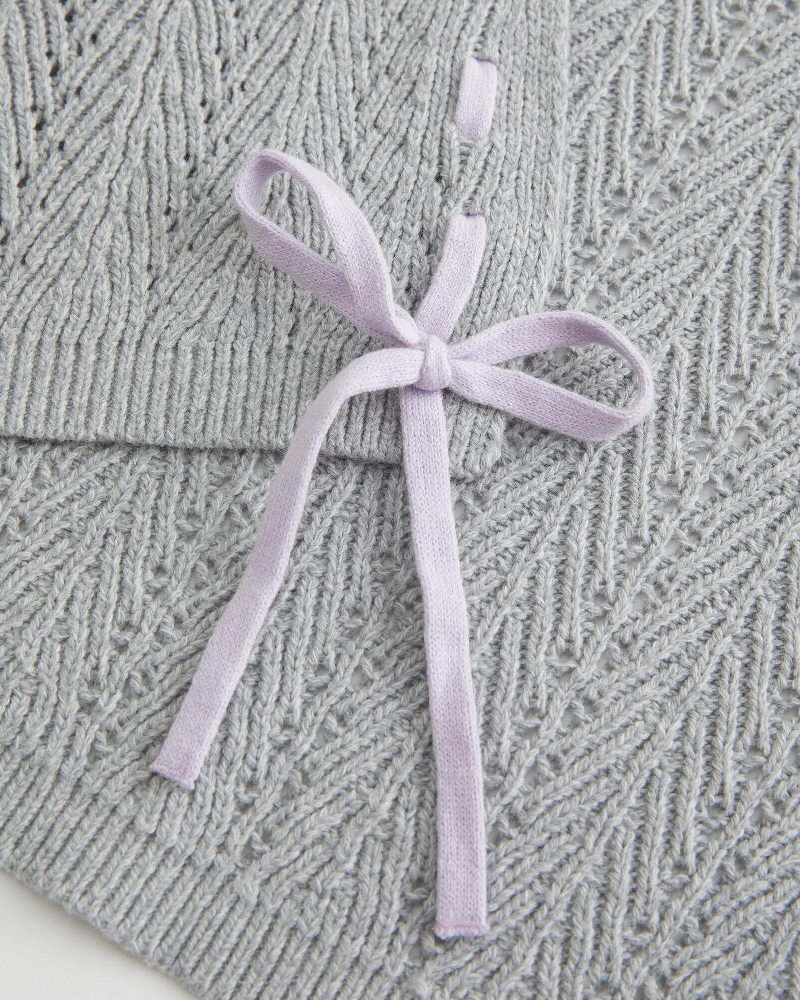Easy Textured No-Close Cardigan