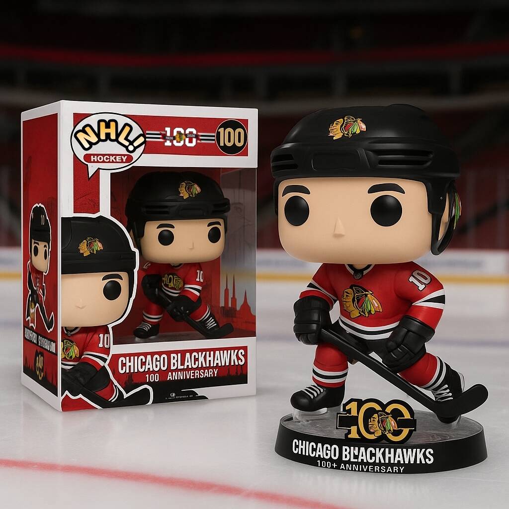 Chicago Blackhawks 100th Anniversary Funko Pop!