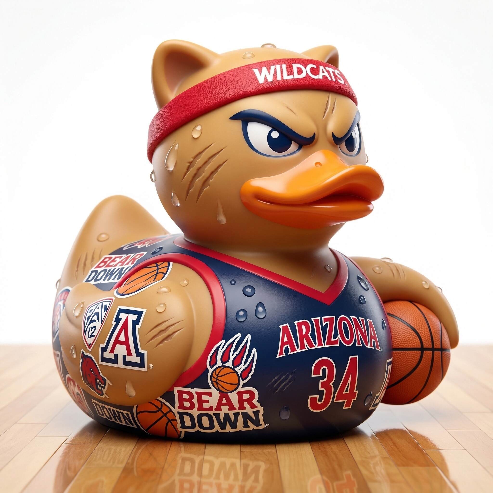 Arizona Wildcats Battle Duck
