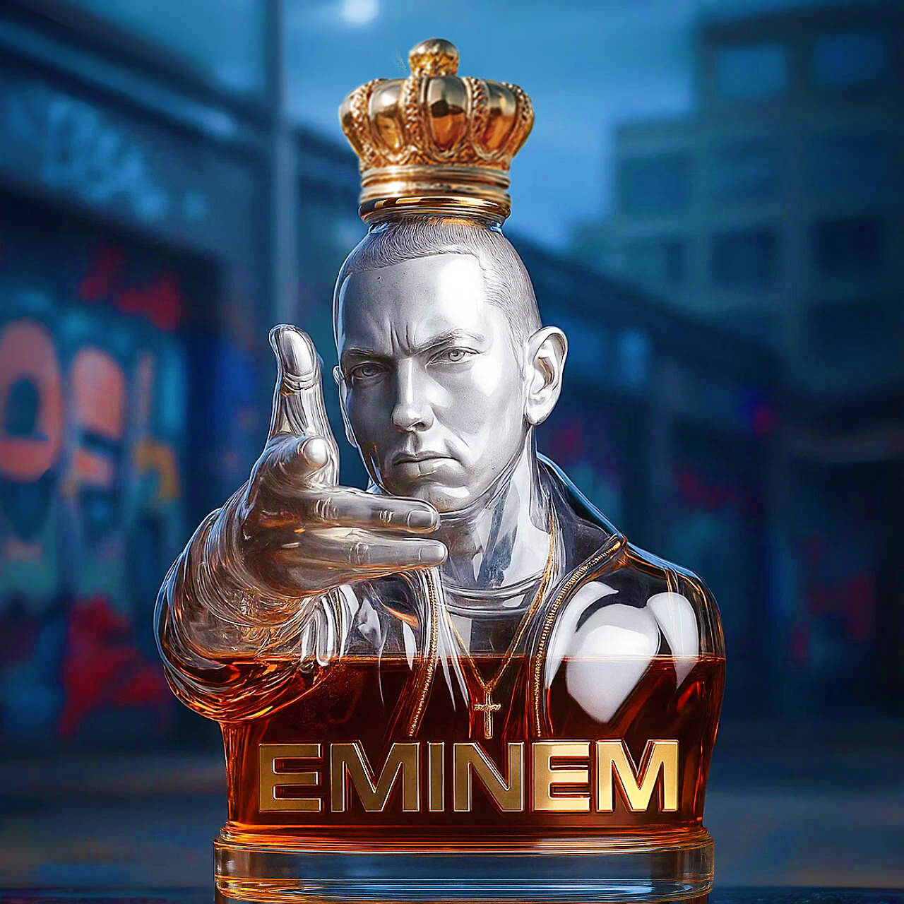 Eminem Whiskey Bottle