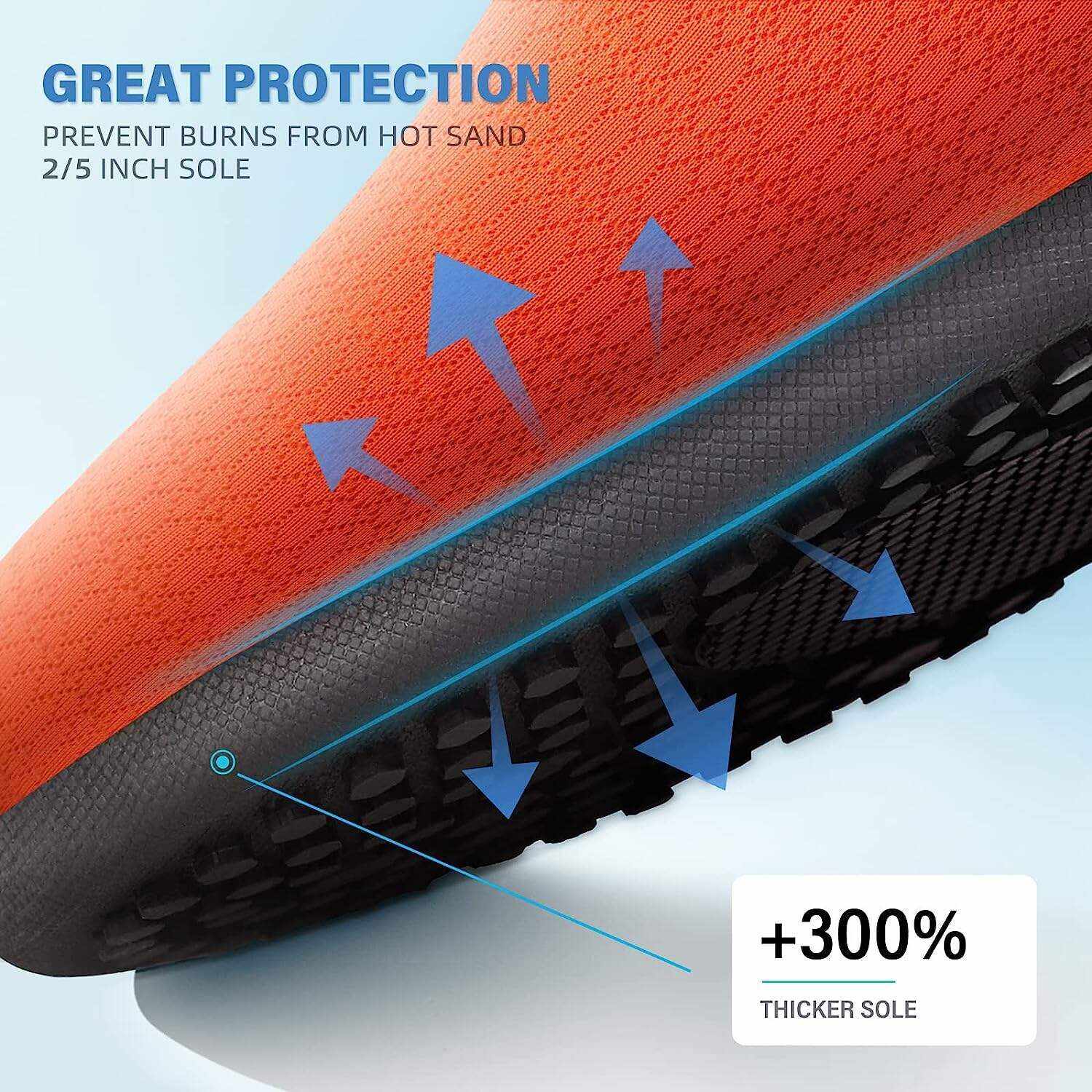 Water Shoes for Women Men Quick-Dry Aqua Socks Swim Beach Barefoot Yoga Exercise Wear Sport Accessories Pool Camping Must Haves Adult Youth Size