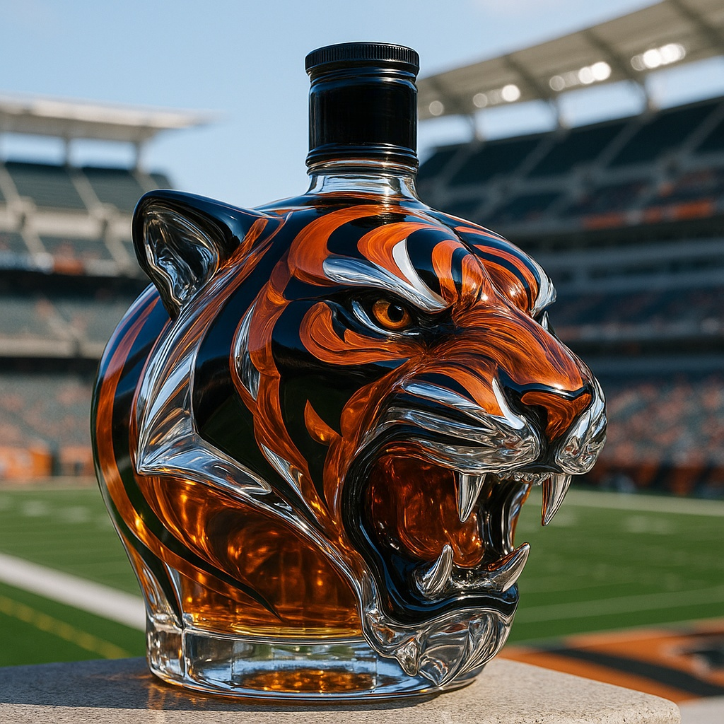 Cincinnati Bengals Limited Edition Whisky Bottle