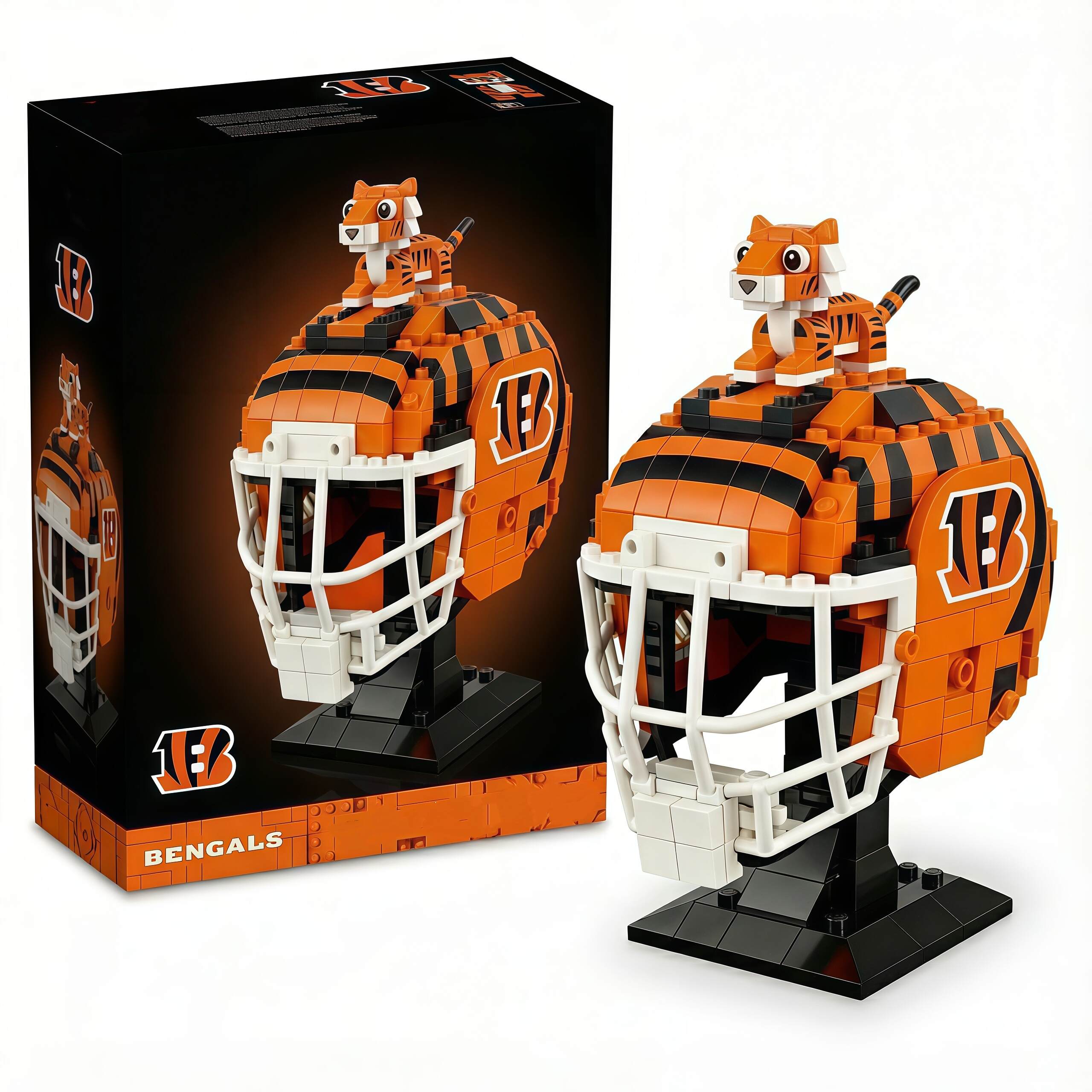 American Pro Football Brick Helmet Collector Brick Set