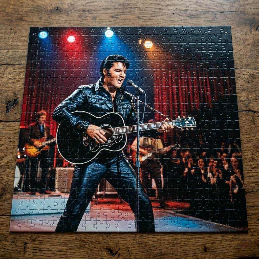 Elvis Presley American Eagle Jumpsuit 1000-Piece Ravensburger Jigsaw Puzzle