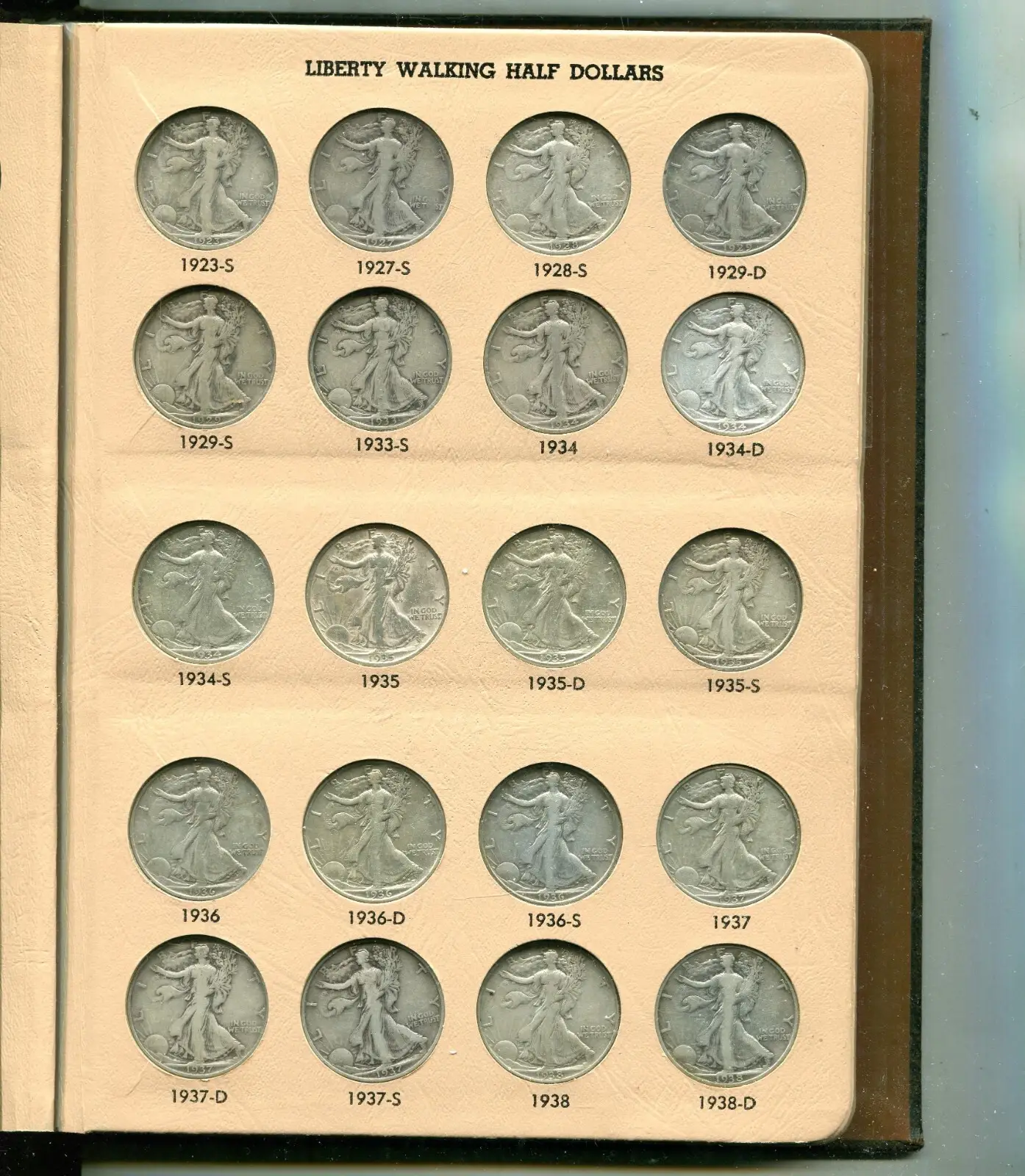 🔥【Complete Set】1916-1947 Walking Liberty Half Dollar Set - 20PC💰 Free Shipping & Quality Assurance