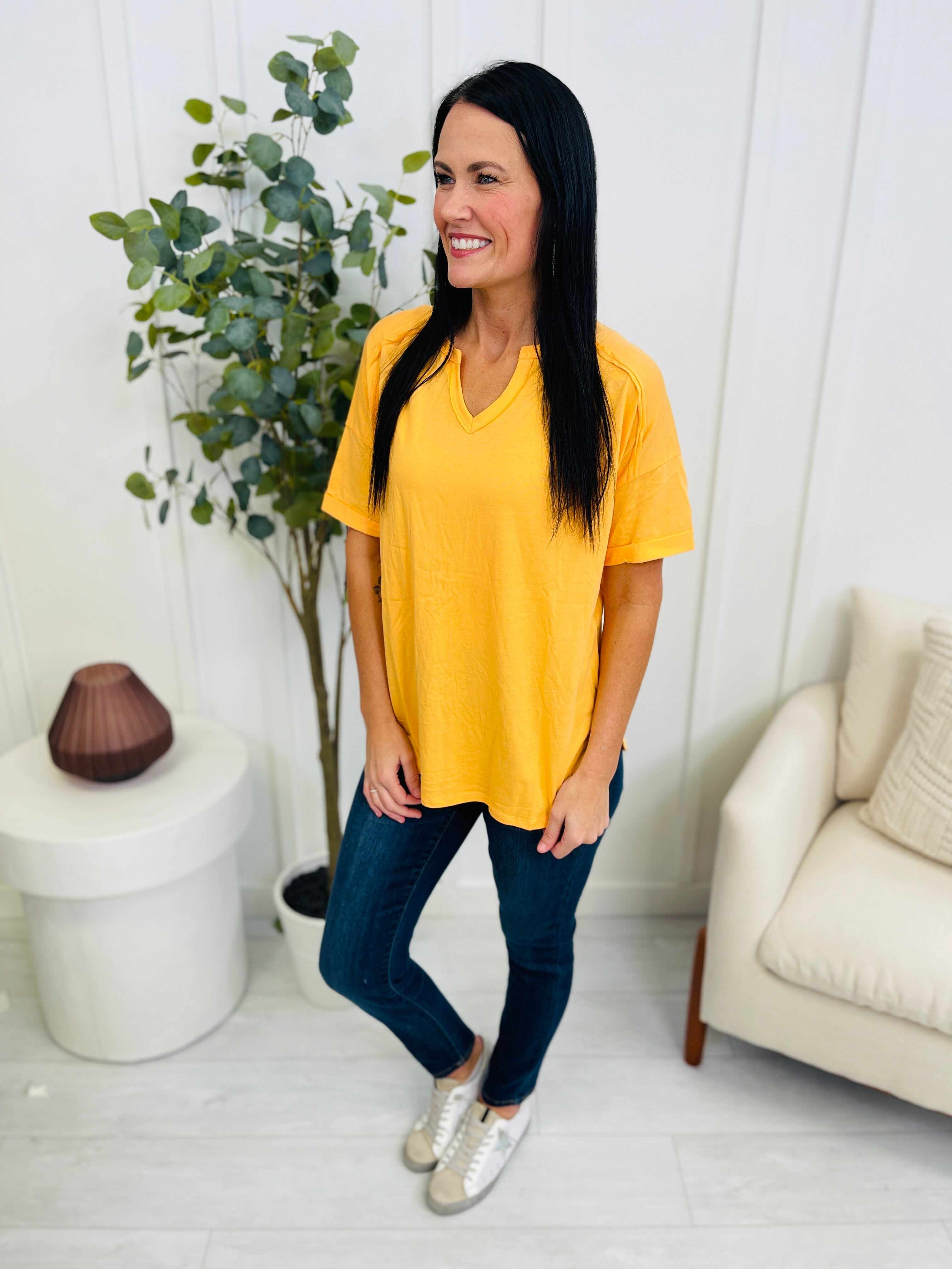 DOORBUSTER! REG/CURVY Seen Together Top- Multiple Colors!