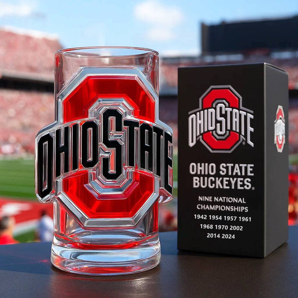Ohio State Buckeyes Tumbler Glass