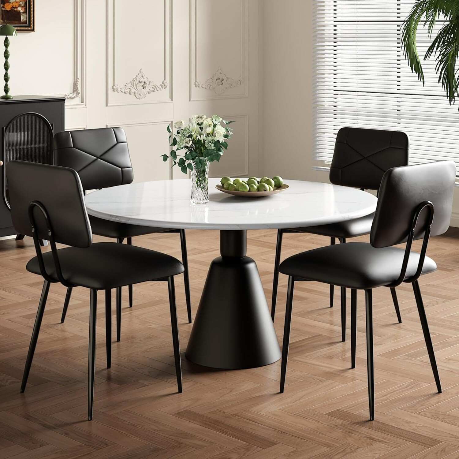 VECELO Dining Chairs Set of 2