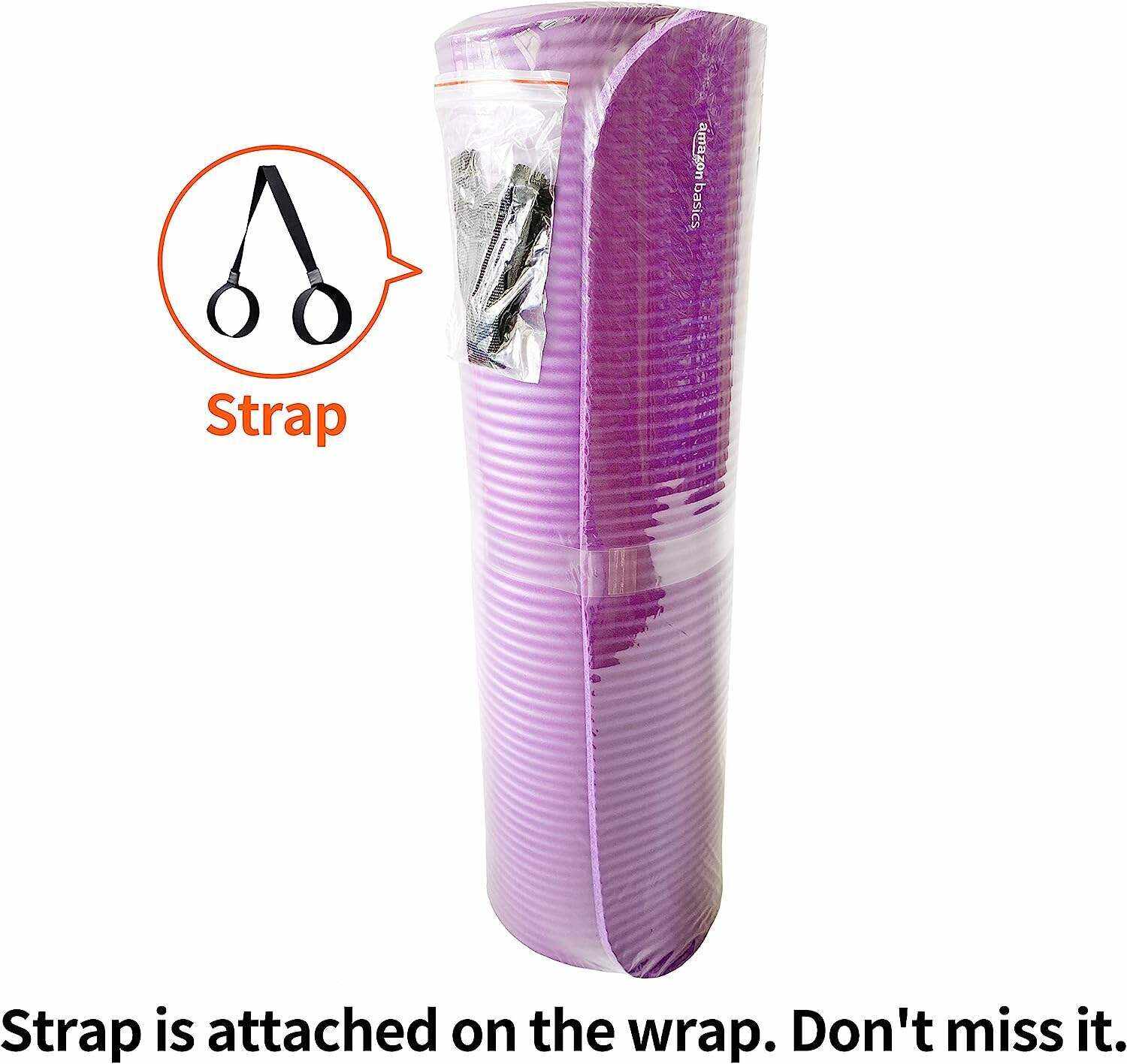 Amazon Basics 1/2-Inch Extra Thick Exercise Yoga Mat