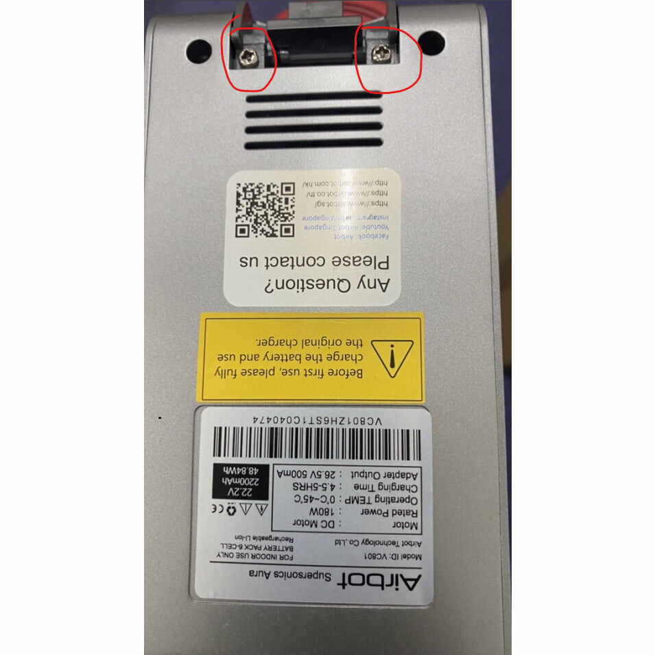 [ 配件 ] Airbot Supersonics Aura VC801 Spare Parts