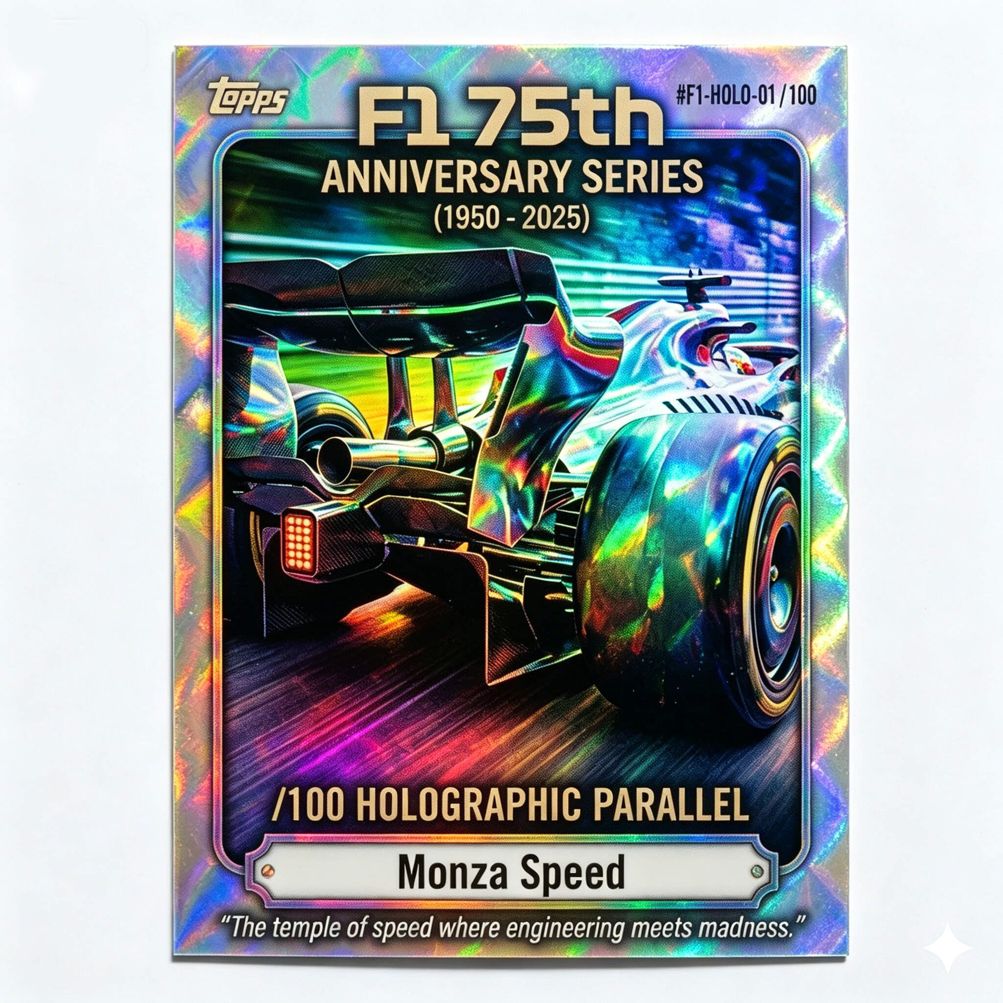 ✨F1 TCG 75th Anniversary Limited Edition Trading Cards Box！