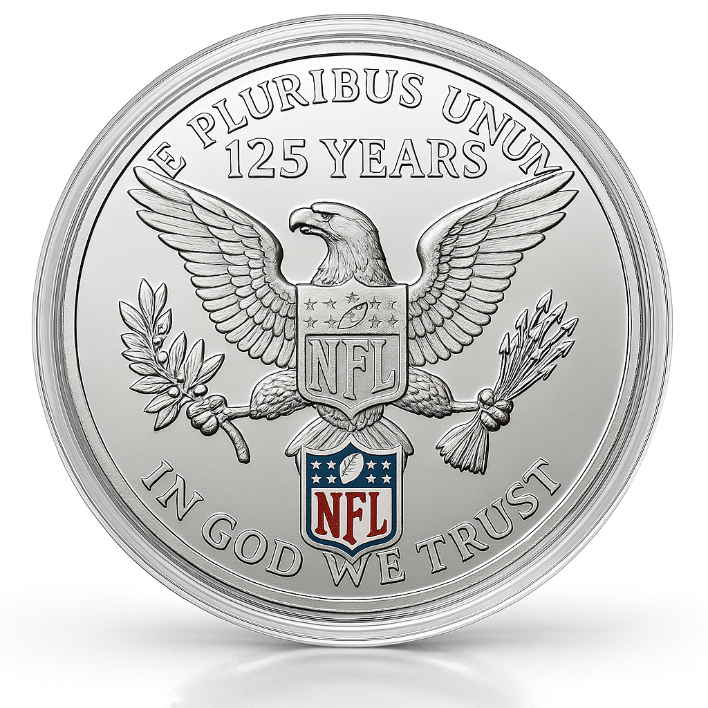 NFL 125th Anniversary Commemorative Coin