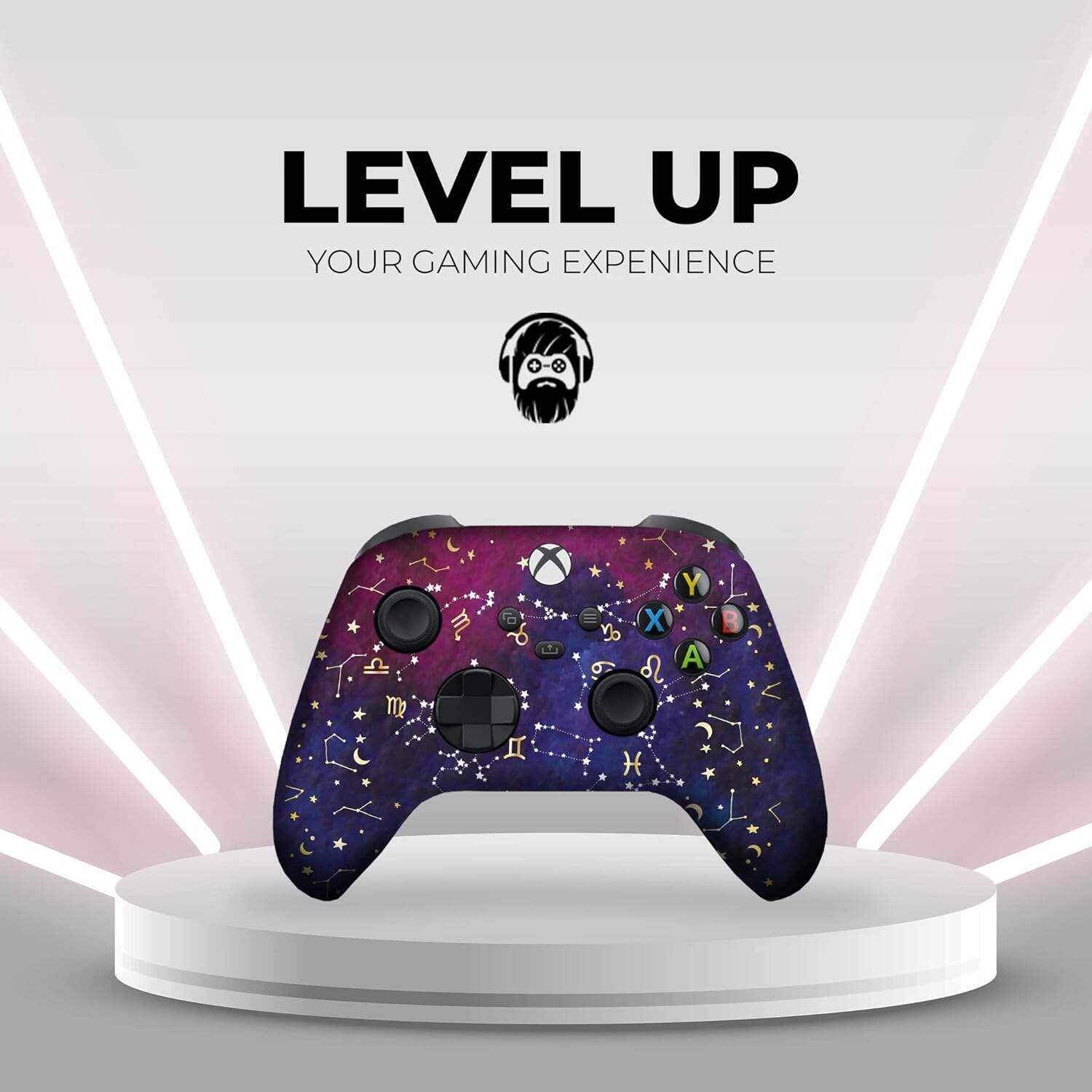 DreamController Original X-box Wireless Controller Special Edition Customized Compatible with X-box One S/X-box Series X/S & Windows 10 Made with Advanced HydroDip Print Technology(Not Just a Skin)