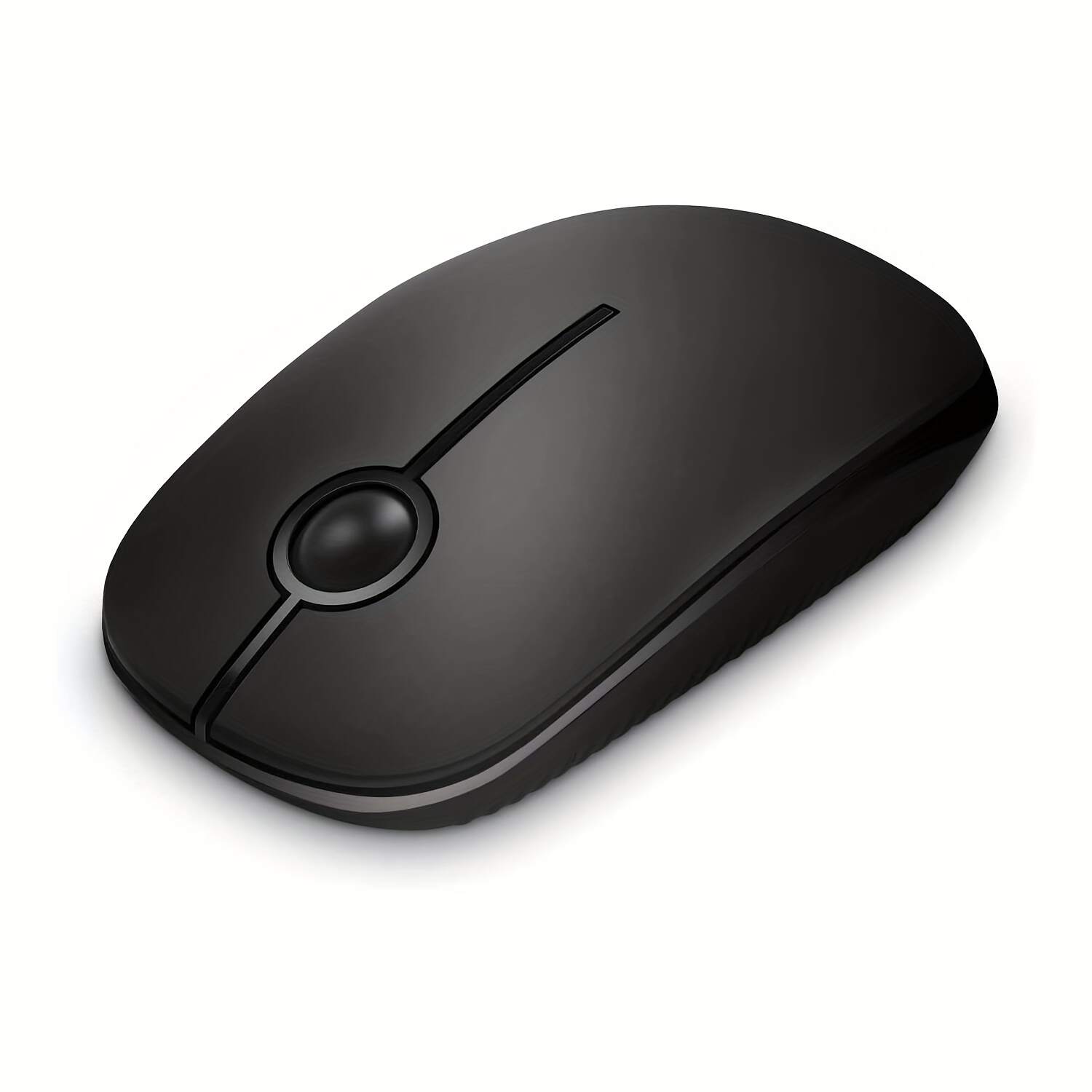 2.4G Wireless Mouse with Nano Receiver - Slim Ergonomic Optical mouse, Quiet Clicks, DPI, Plug & Play, Compatible with PC, Laptop, Mac, Tablet - Gradient Orange to Mint Green (Battery-Powered, AA Not Included) - Ideal for Office, Gaming, Streaming, Office