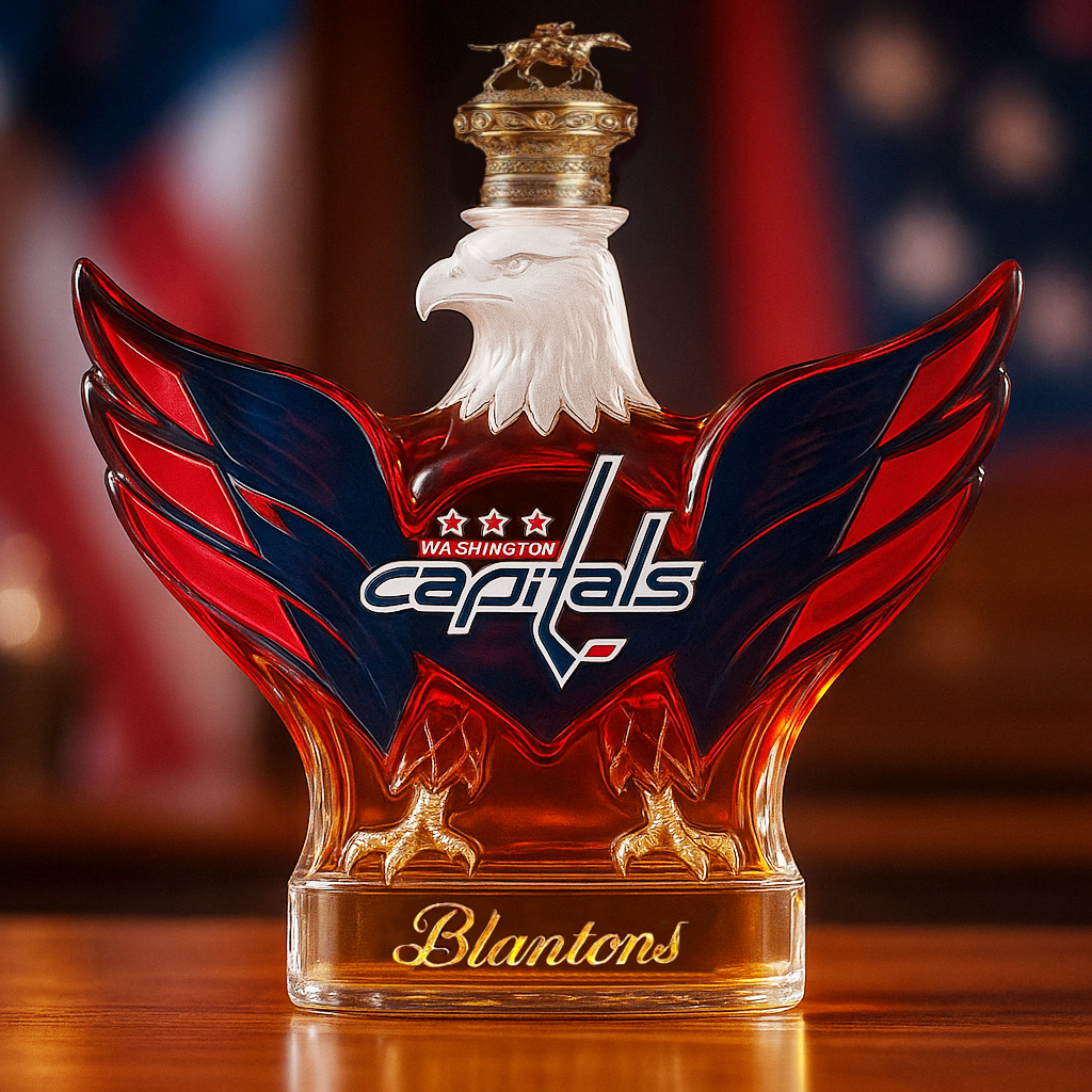 Washington Capitals Whiskey Bottle