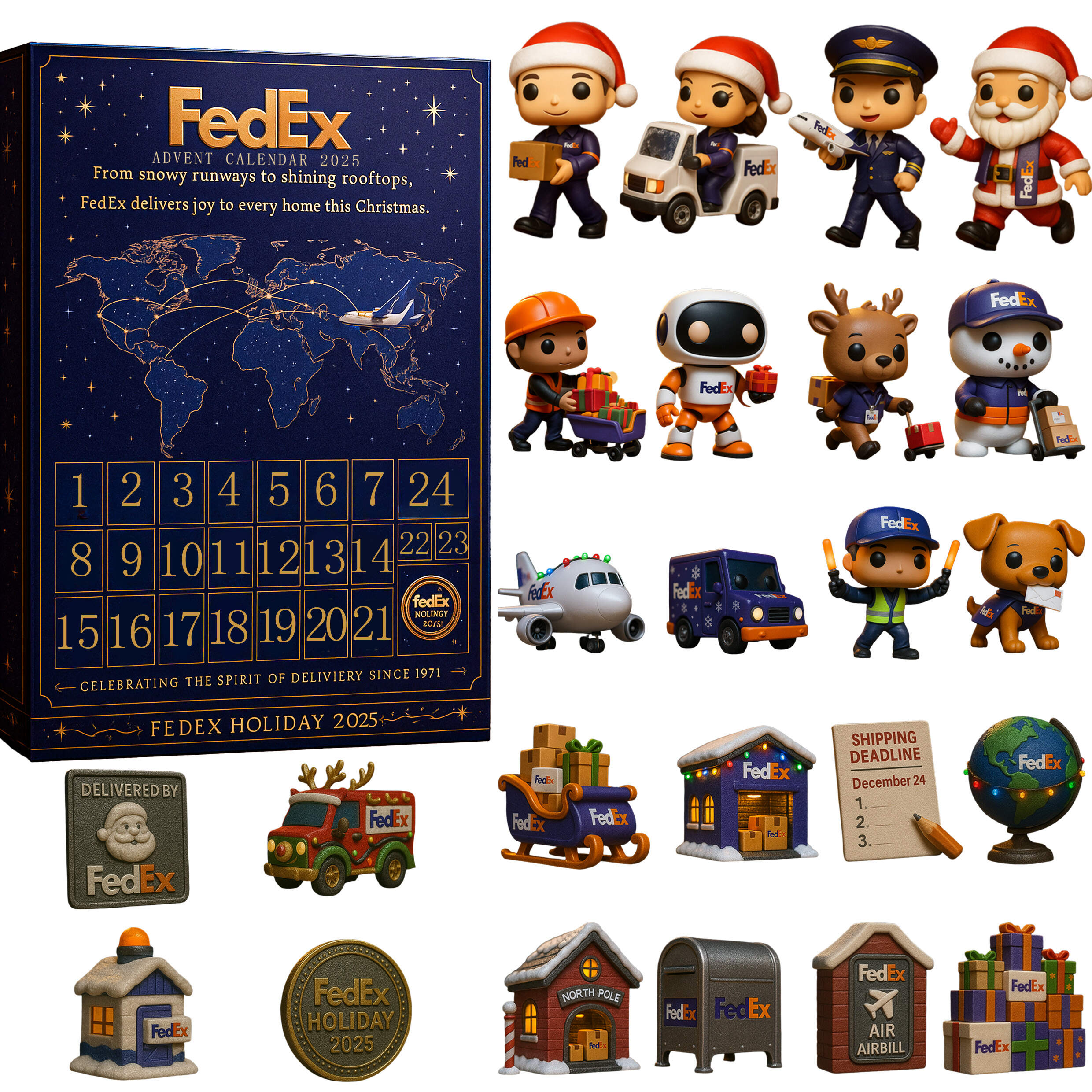 FedEx Advent Calendar 2025