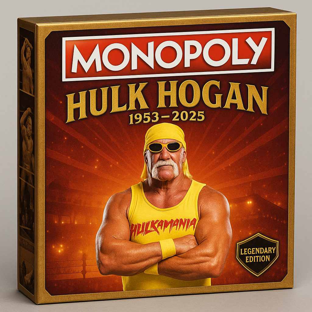 MONOPOLY: Hulk Hogan 1953–2025 Commemorative Edition