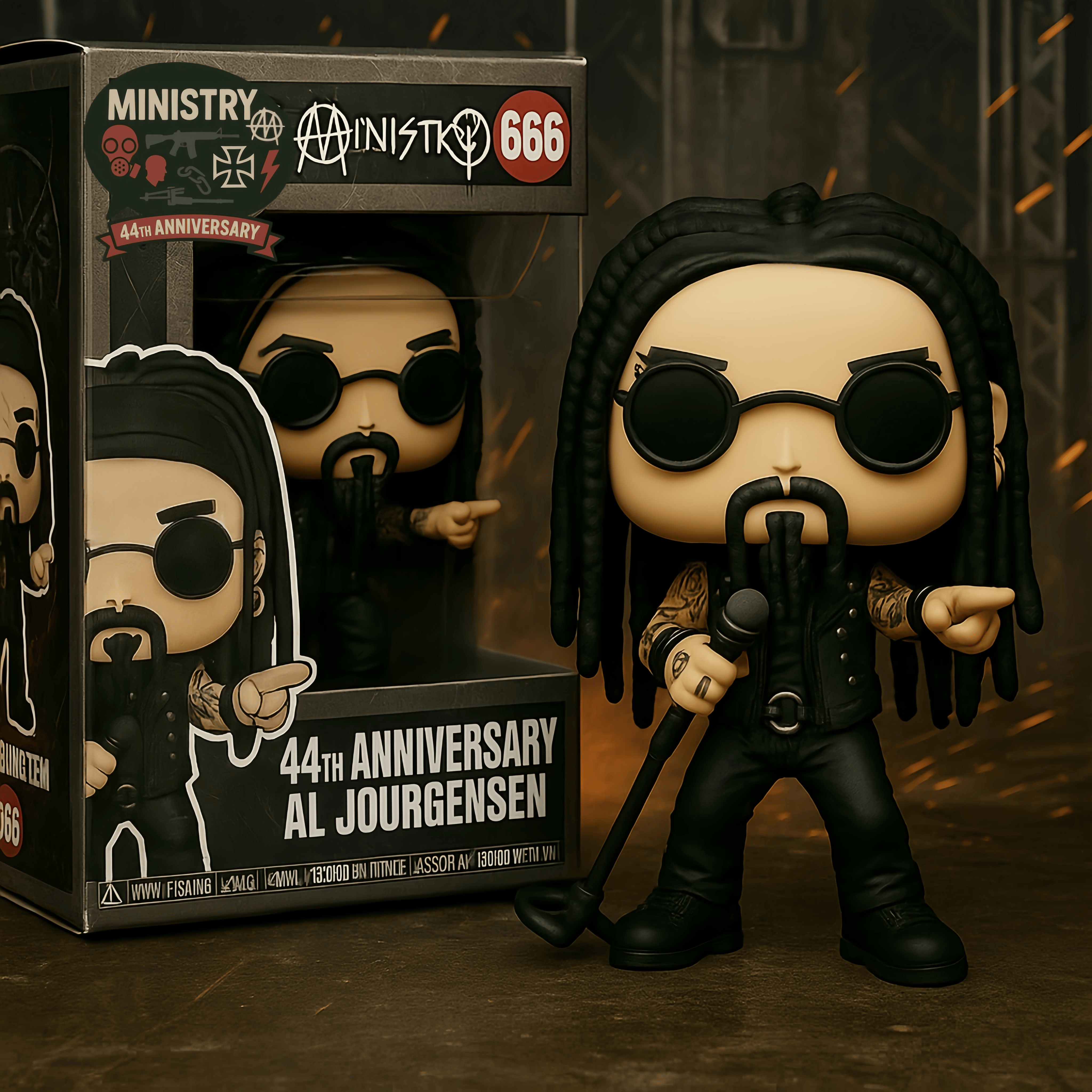 Ministry 44th Anniversary POP Figure!