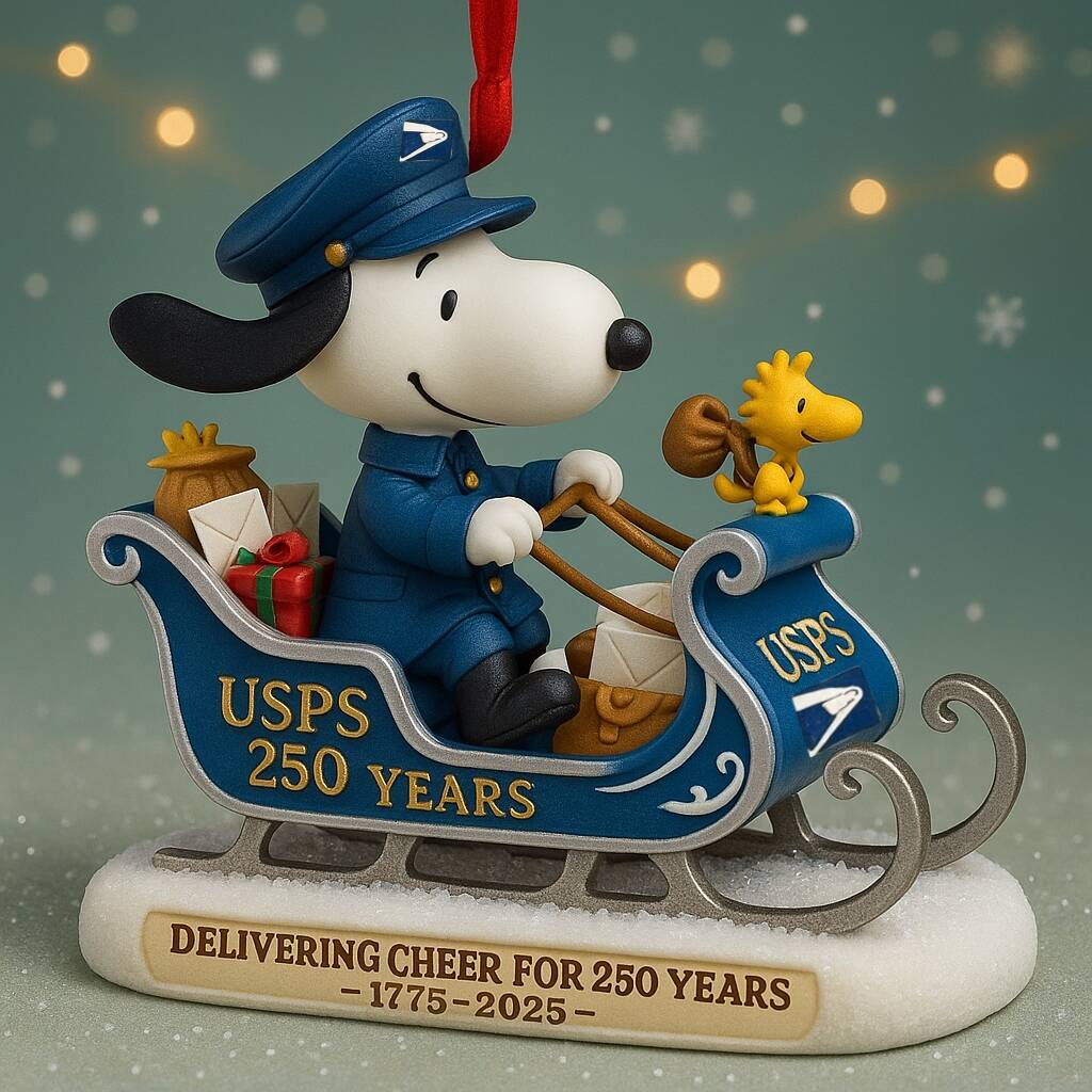 SNP USPS 250th Anniversary Ornament