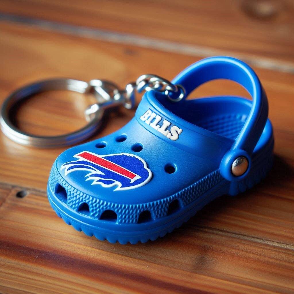 🩴🏈NFL Crocs-Style Keychain