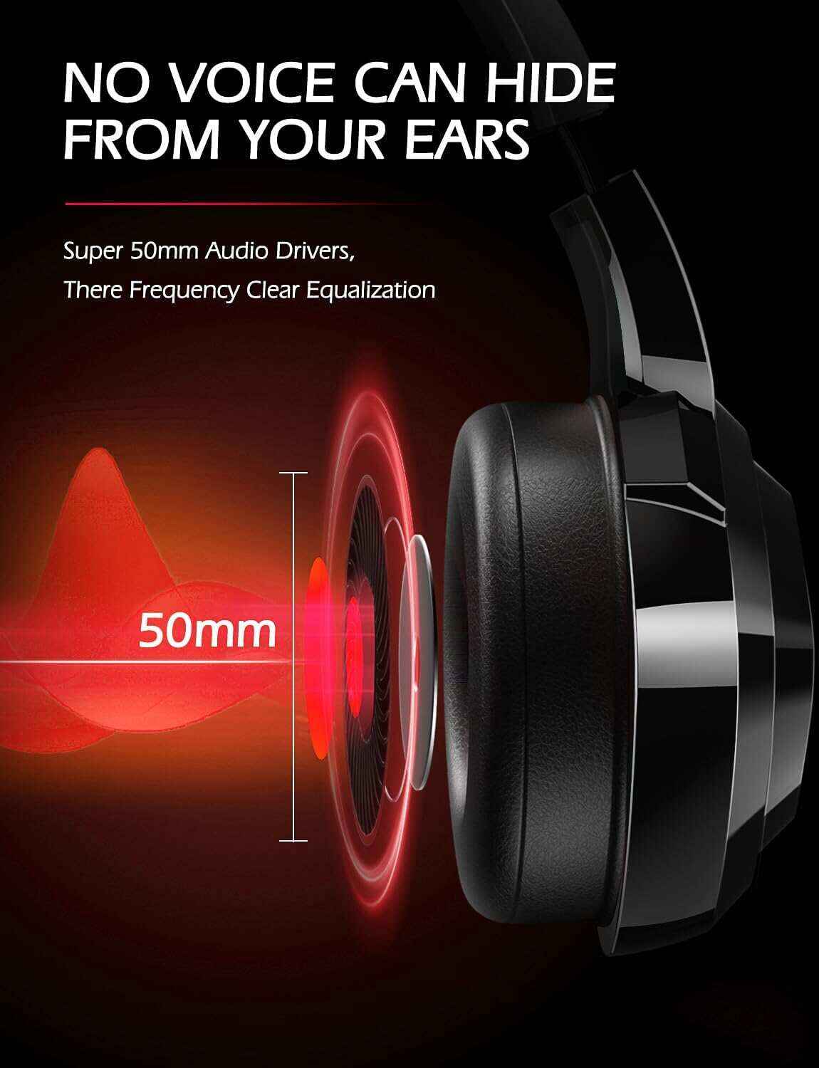 ZIUMIER Z66 Gaming Headset, Wired, Over-Ear, Noise Cancelling Mic, RGB Light, Stereo Surround Sound, Compatible with PS4, PS5, Xbox One, Laptop (Green)