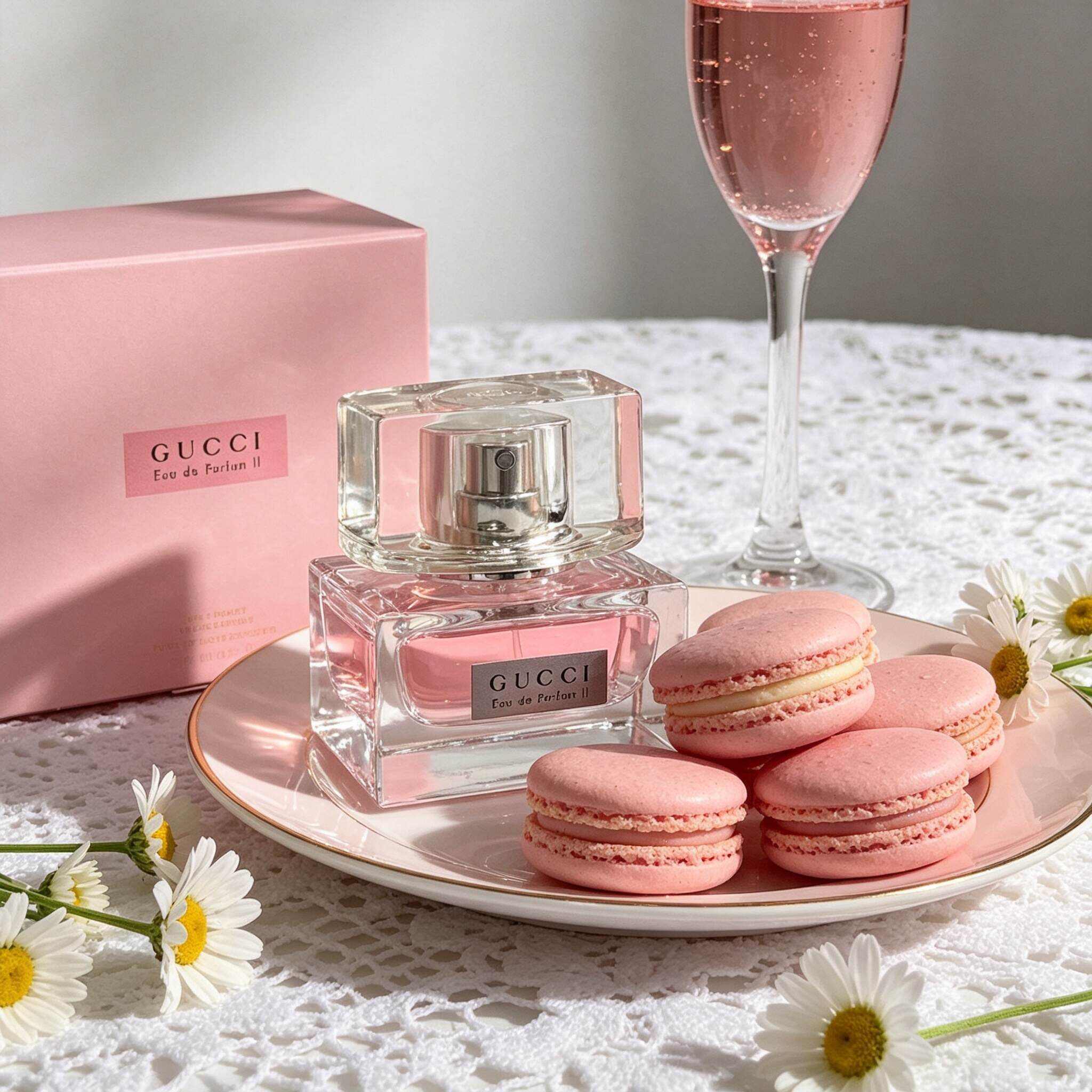 Gucci Minimalist Pink Box Square Floral Eau de Parfum For Women-50ml