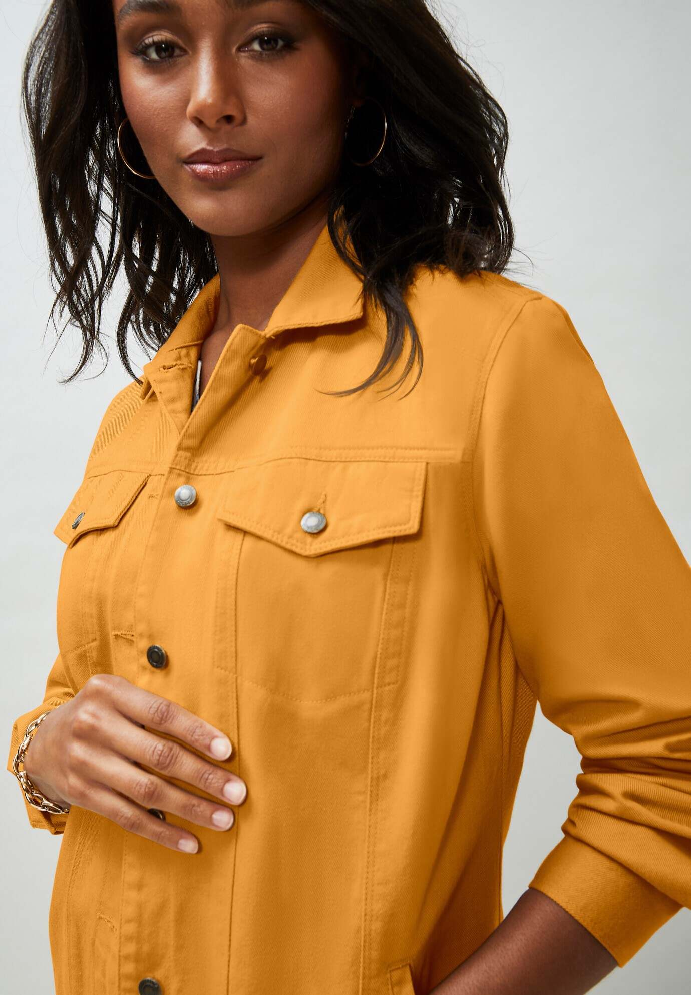Long Denim Jacket