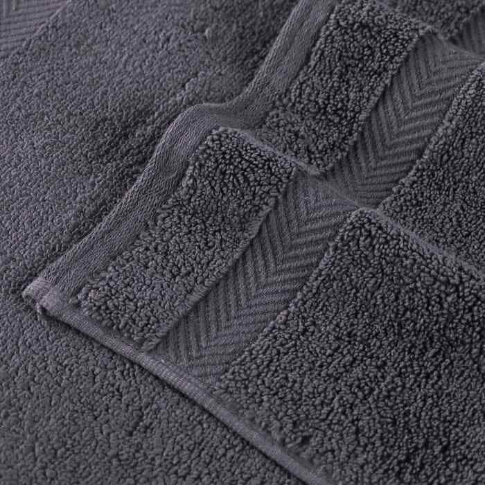 Superior Soft and Absorbent Zero Twist Cotton 6-piece Towel Set