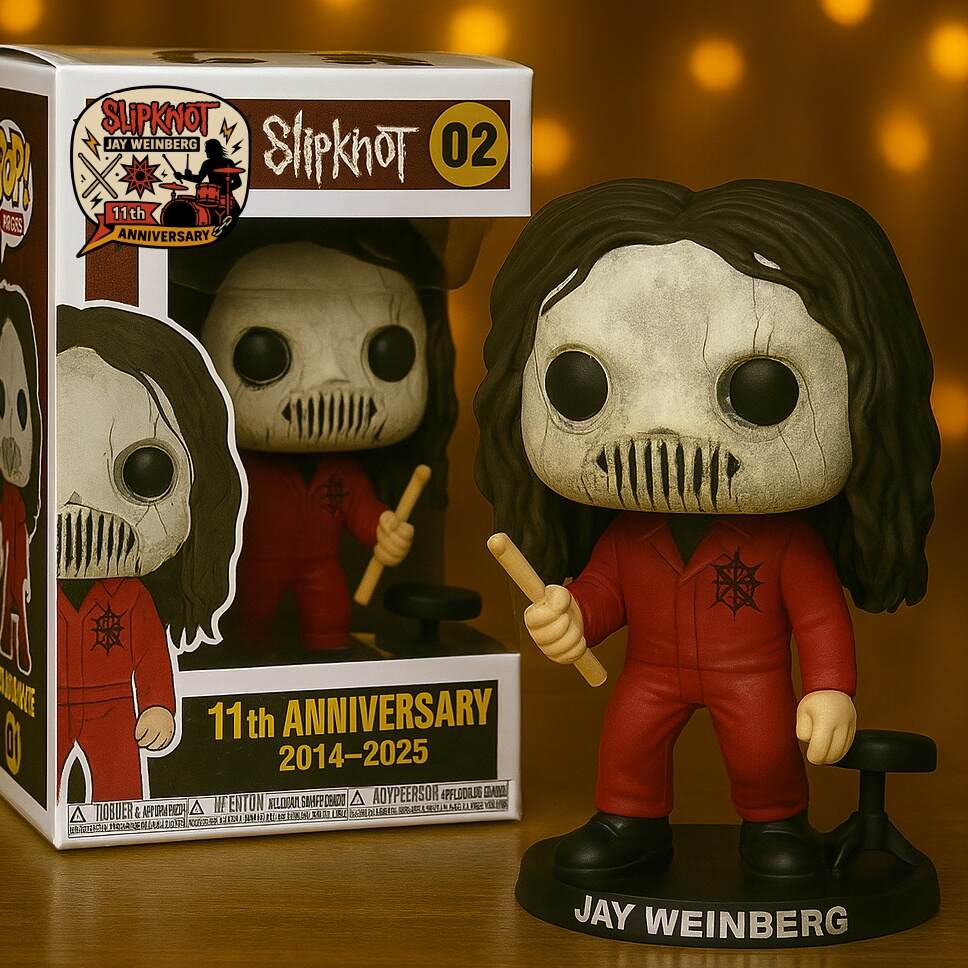 Slipknot · Jay Weinberg 11th Anniversary POP Figure!