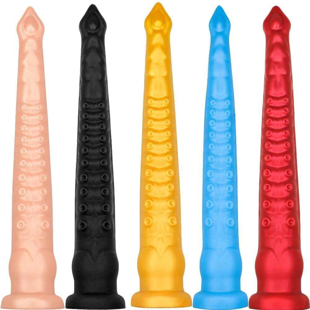 22-Inch Long Tentacle Anal Plug – Huge Liquid Silicone Butt Plug with Suction Cup