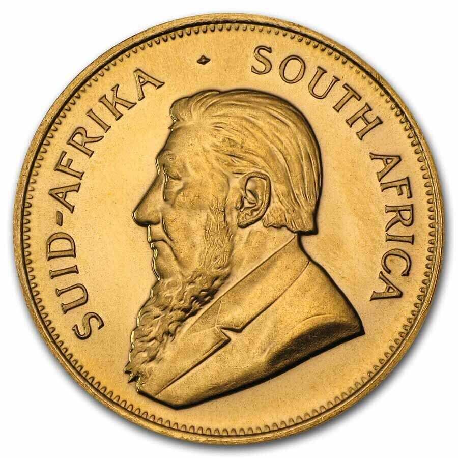 1 oz Gold South African Krugerrand Coin BU Random Year