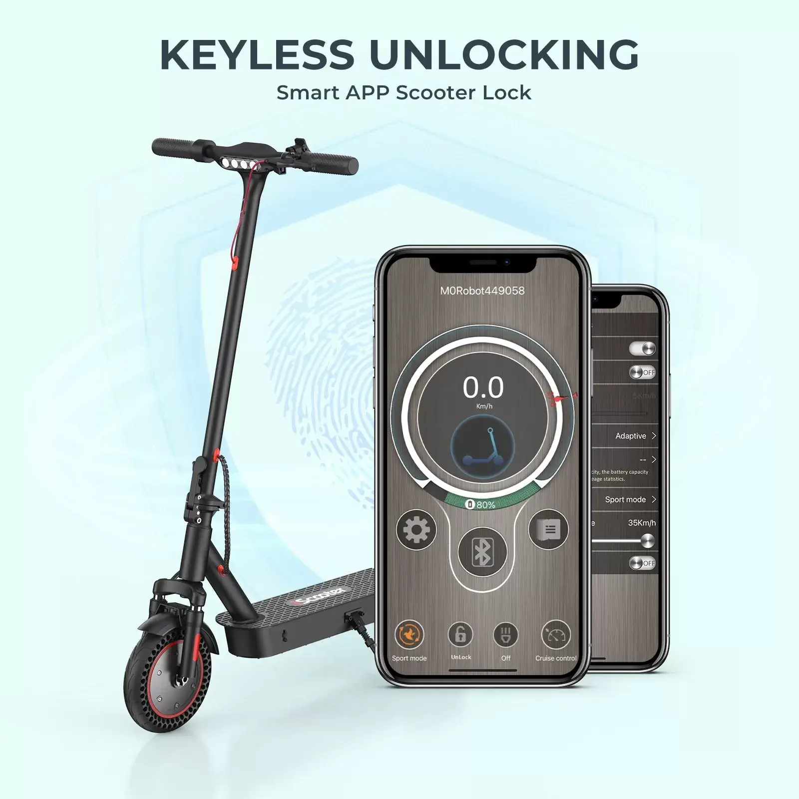 Exclusive i9 Max Motorized Foldable Electric Scooter For Adults