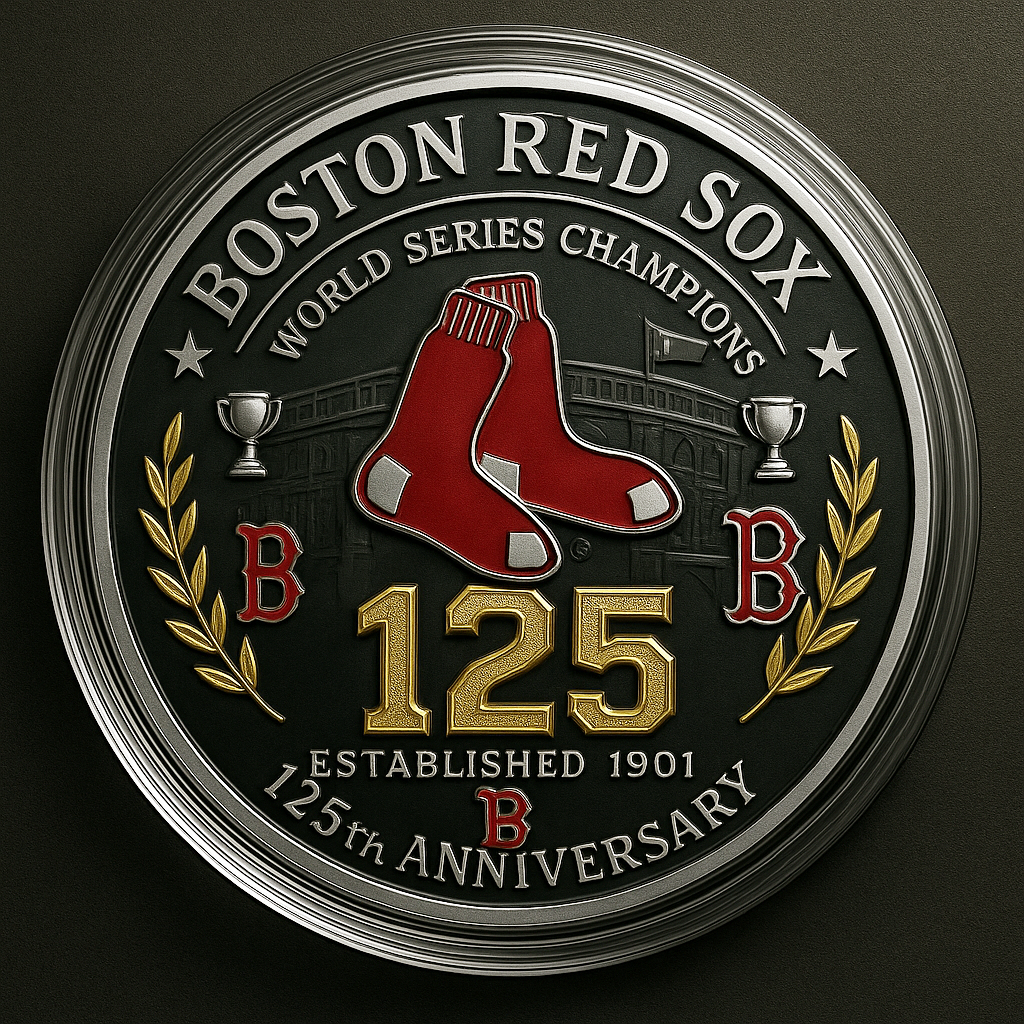⚾ Boston Red Sox · 125th Anniversary Commemorative Coin 🏆