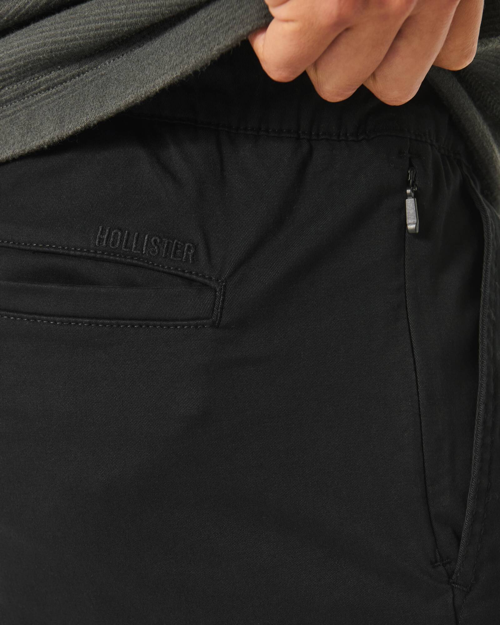 Relaxed Twill Joggers