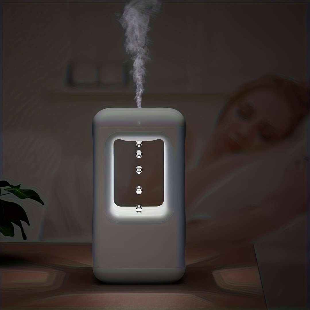 1Pc Anti-Gravity Humidifier With Small Night Light Room Air Humidifier Aromatic Essential Oil Diffuser Drop Humidifier For Bedroom Schools