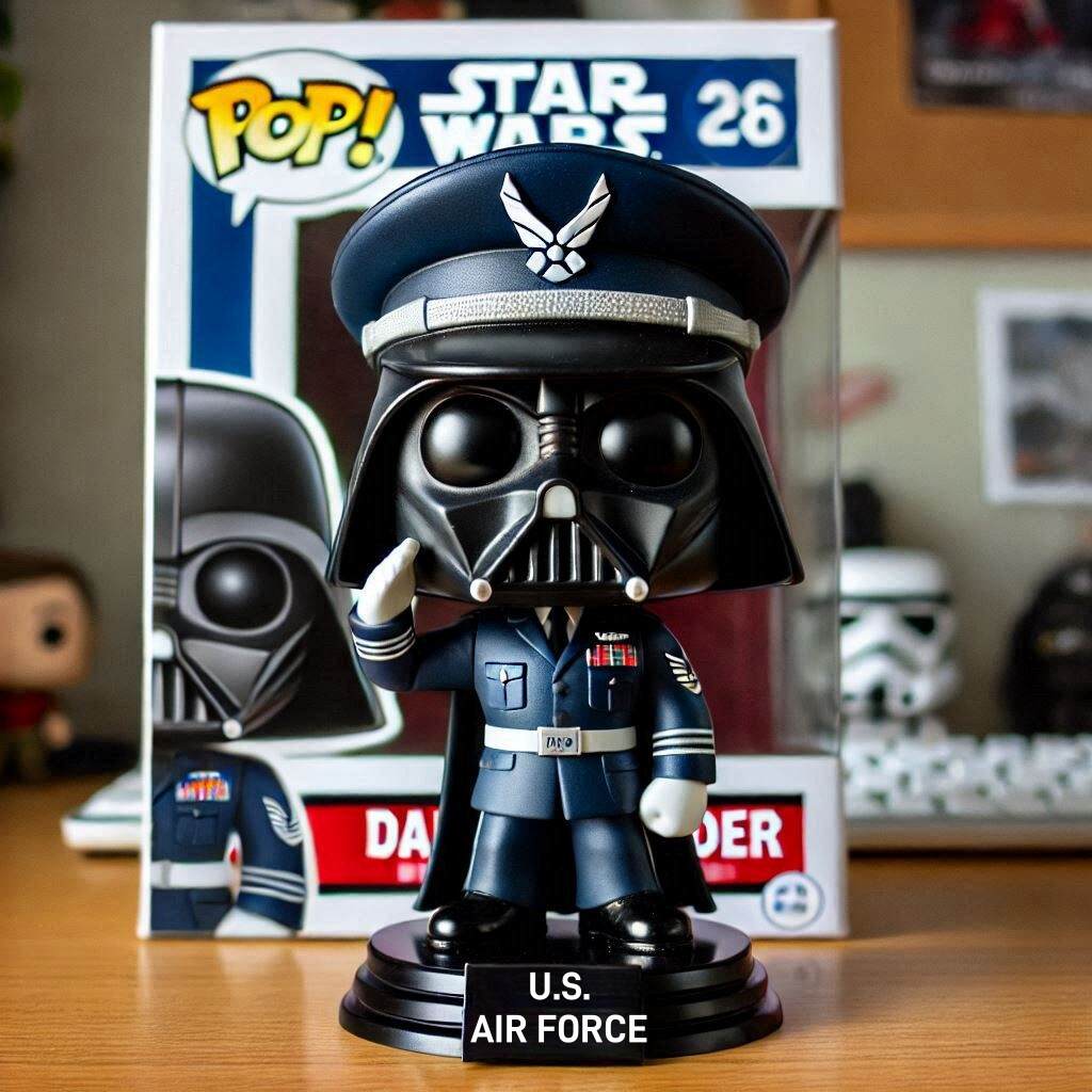 Tribute to American Soldiers Pop Figure - Dark Warrior Edition