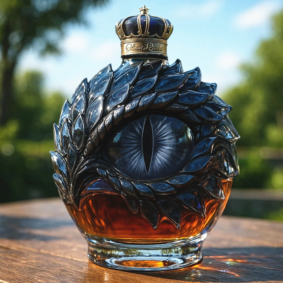 Dragon Eye Whiskey Bottle