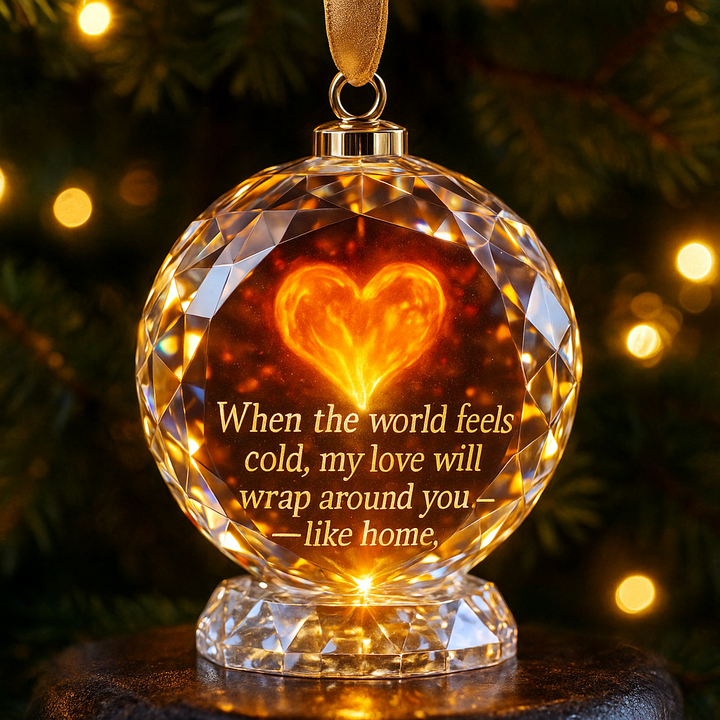 Warm Crystal Ornaments