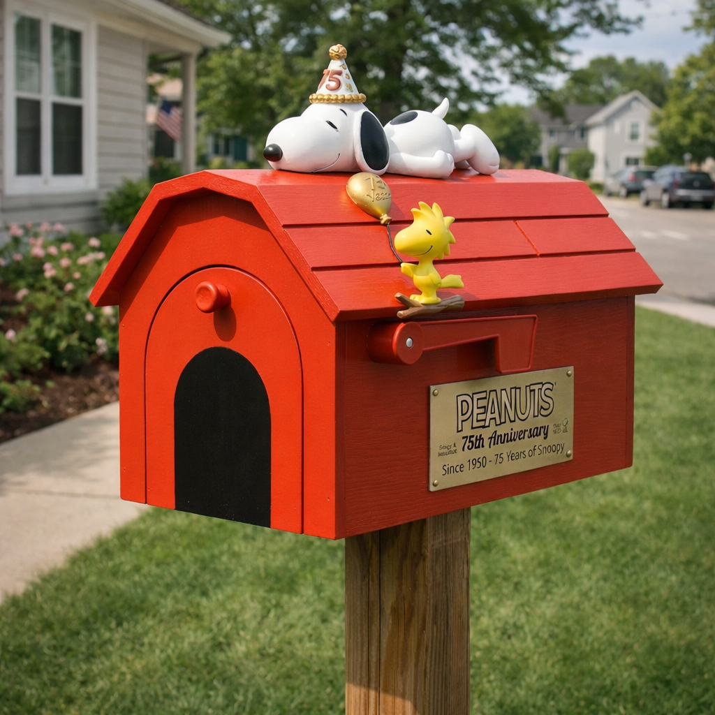 Snoopy 75th Anniversary Letterbox