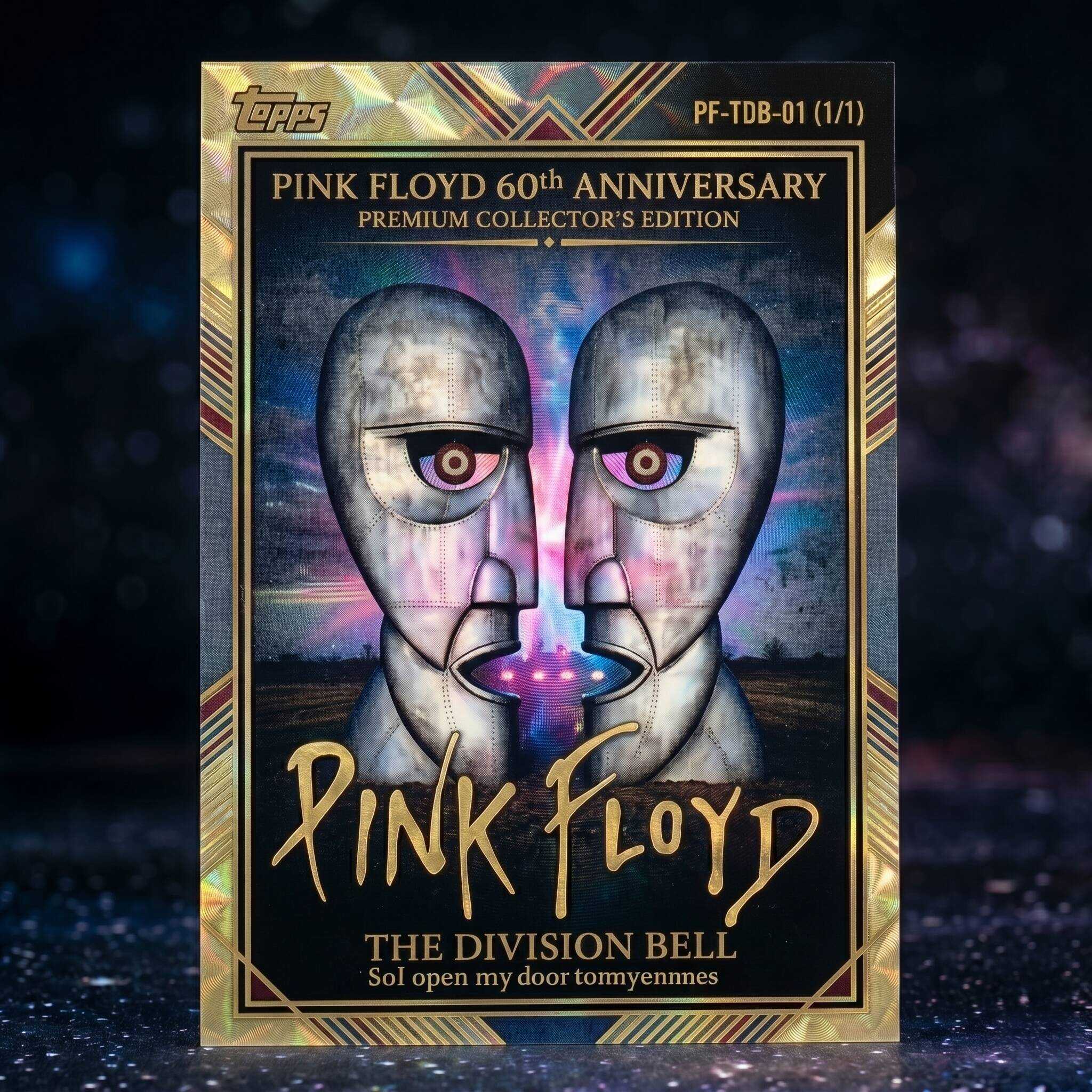 🎸 Pink Floyd 60th Anniversary Topps Limited Collectible Cards!✨