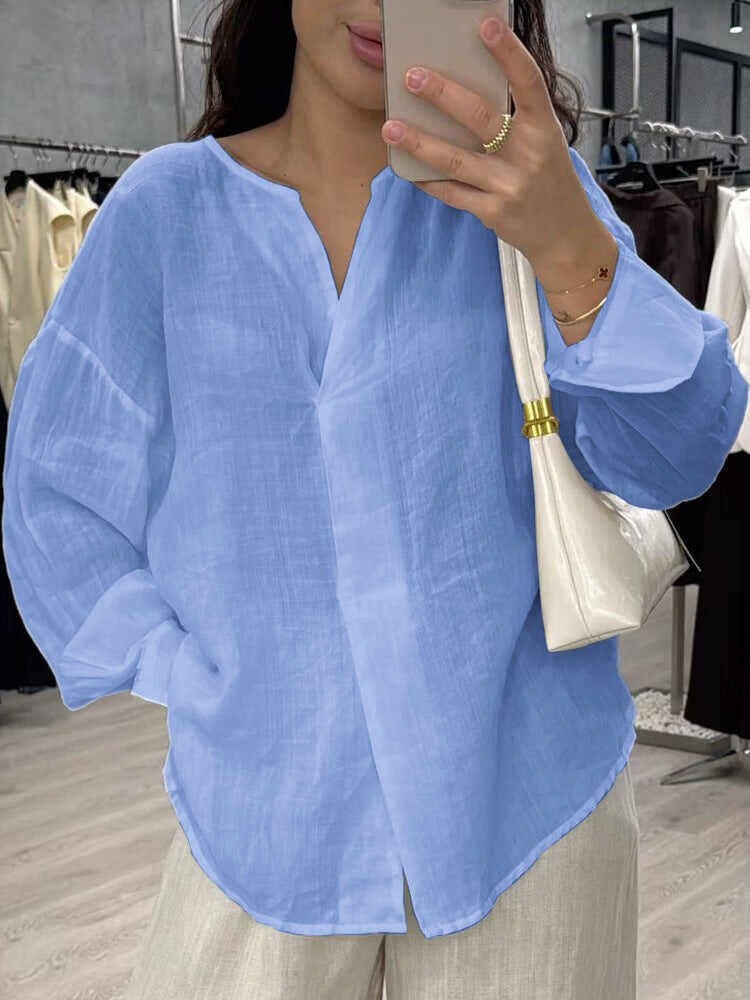🔥Summer Arrivals🌟Women's Casual V-neck Shirt