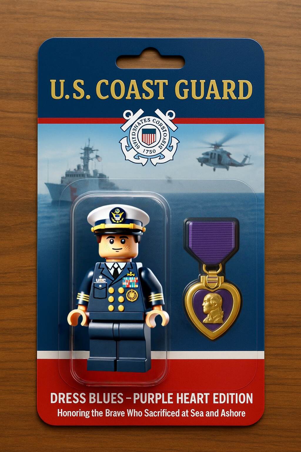 LEGO Purple Heart Marines Minifigures