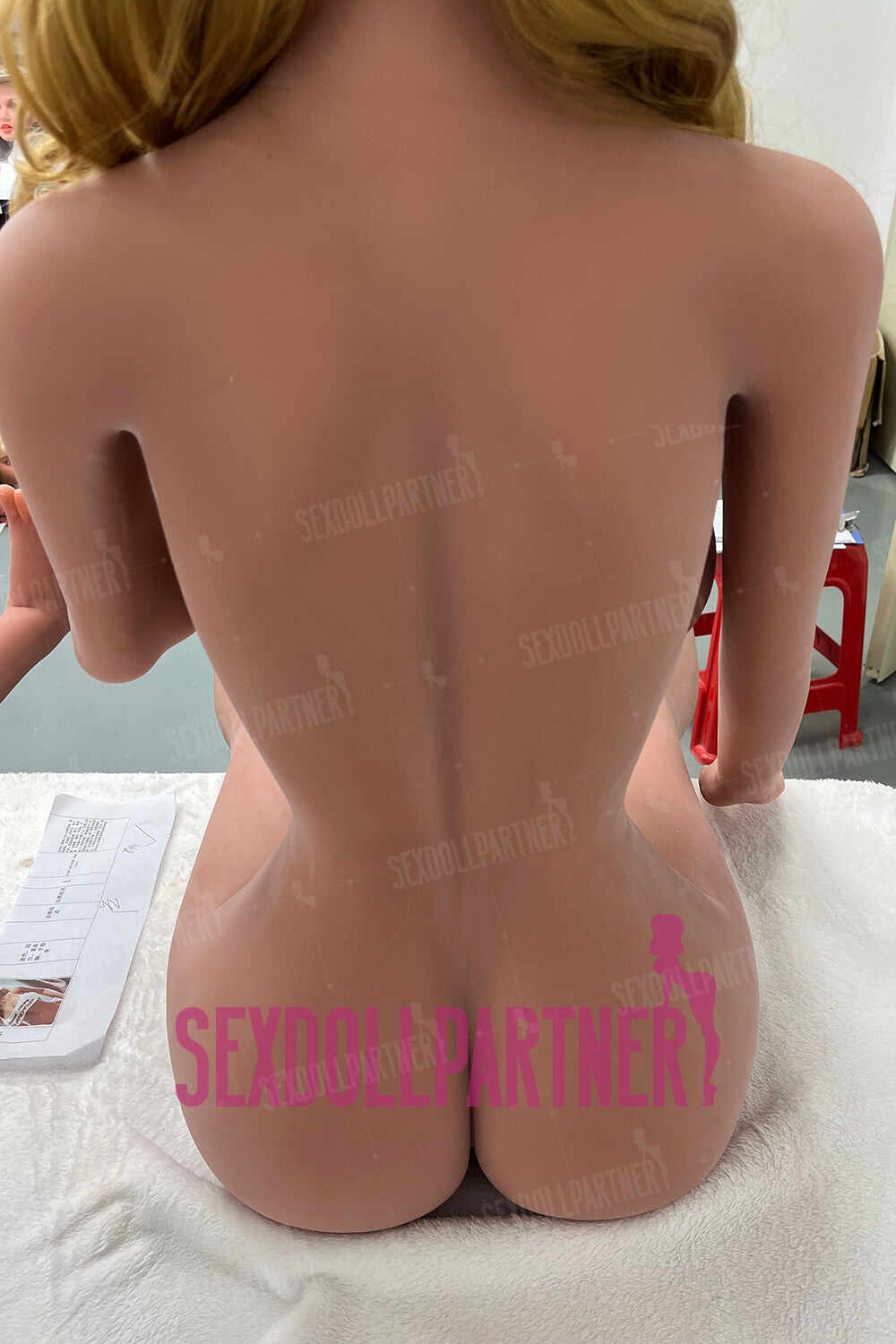 US Stock -  RIDMII Unique Design Lori 5ft28/ 161cm #634E ROS Soft Silicone Head + TPE Body Huge Boobs Blowjob Sex Doll