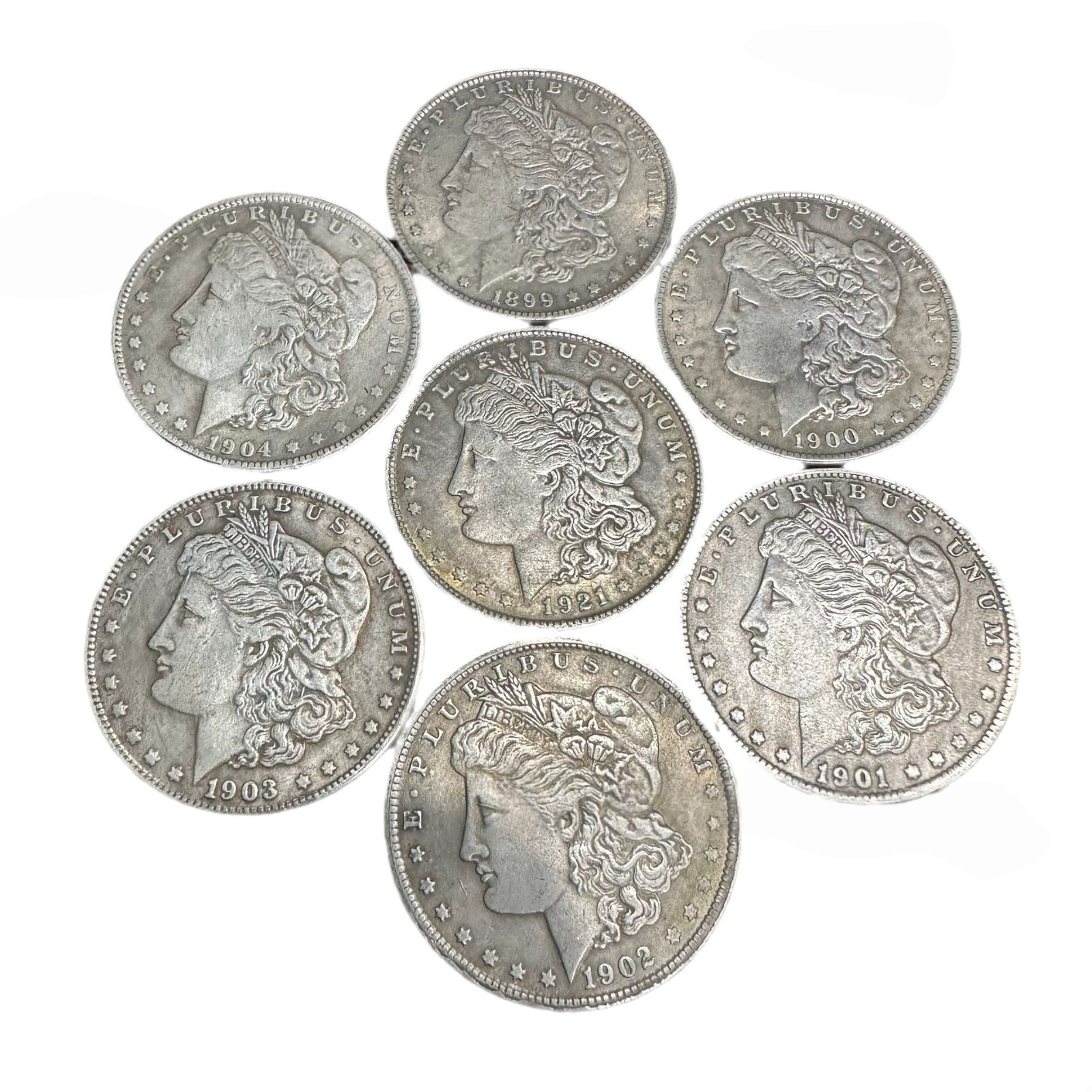 【Complete Set】1878–1921 S Morgan Silver Dollar Set-28PC — MS60💰 Free Shipping