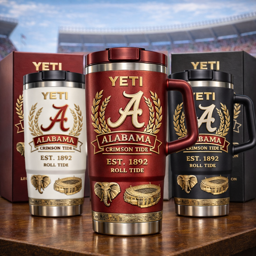 Alabama Crimson Tide Legacy Collection YETI Tumbler