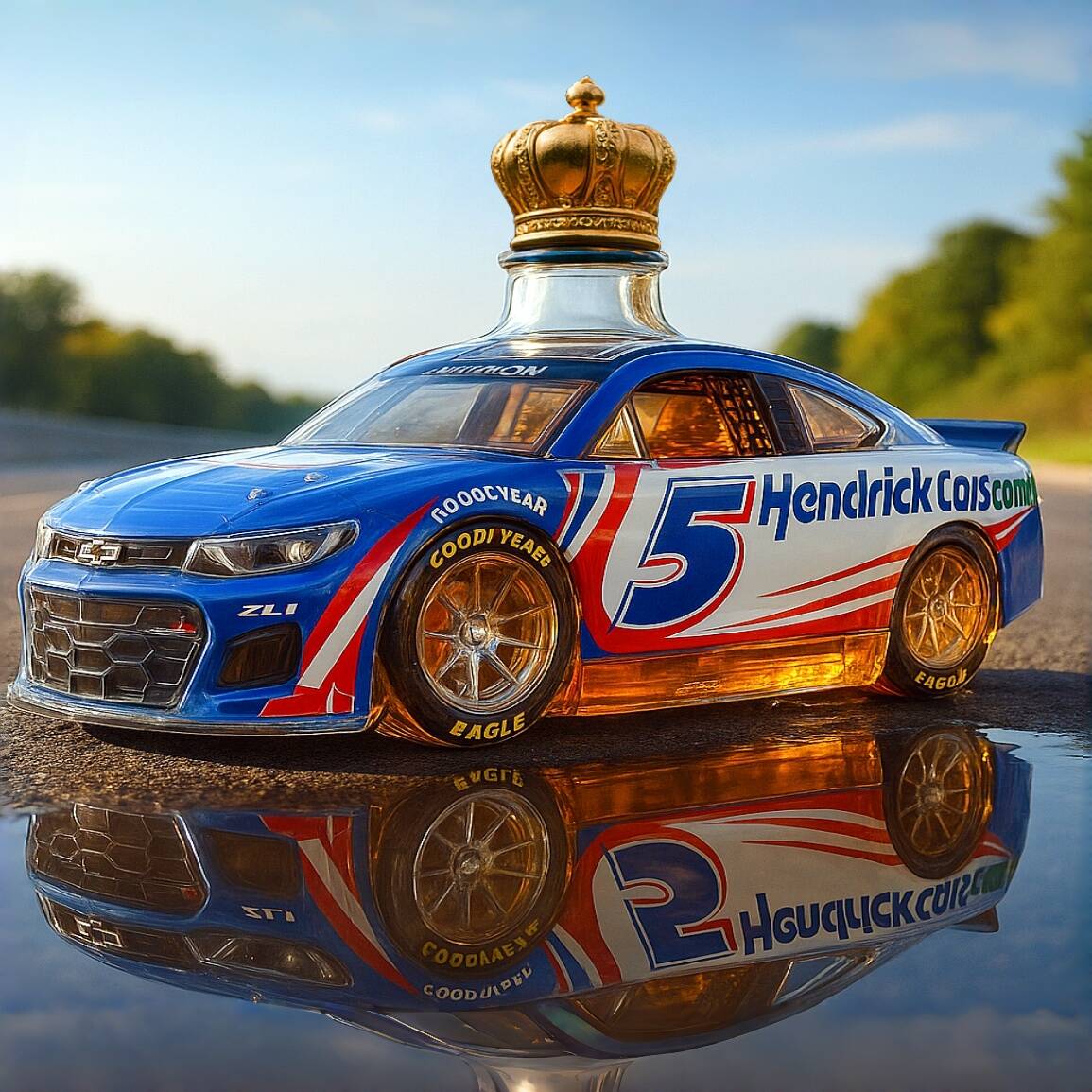 Hendrick Motorsports #5 Whiskey Bottle 2025