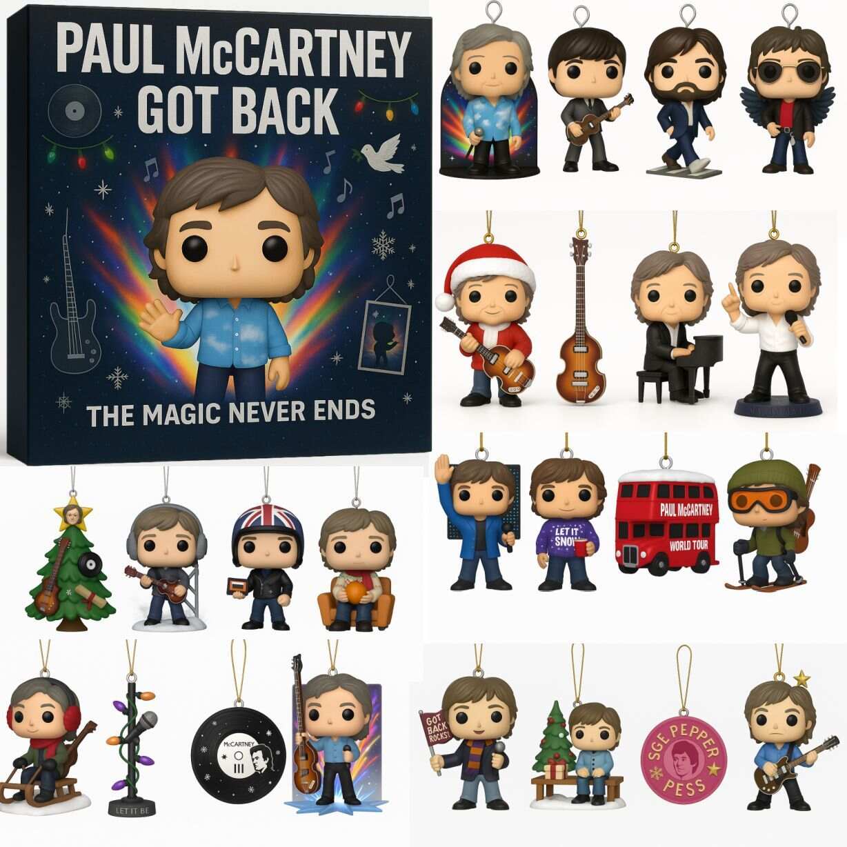 Paul McCartney Got Back Tour 2025 Advent Calendar