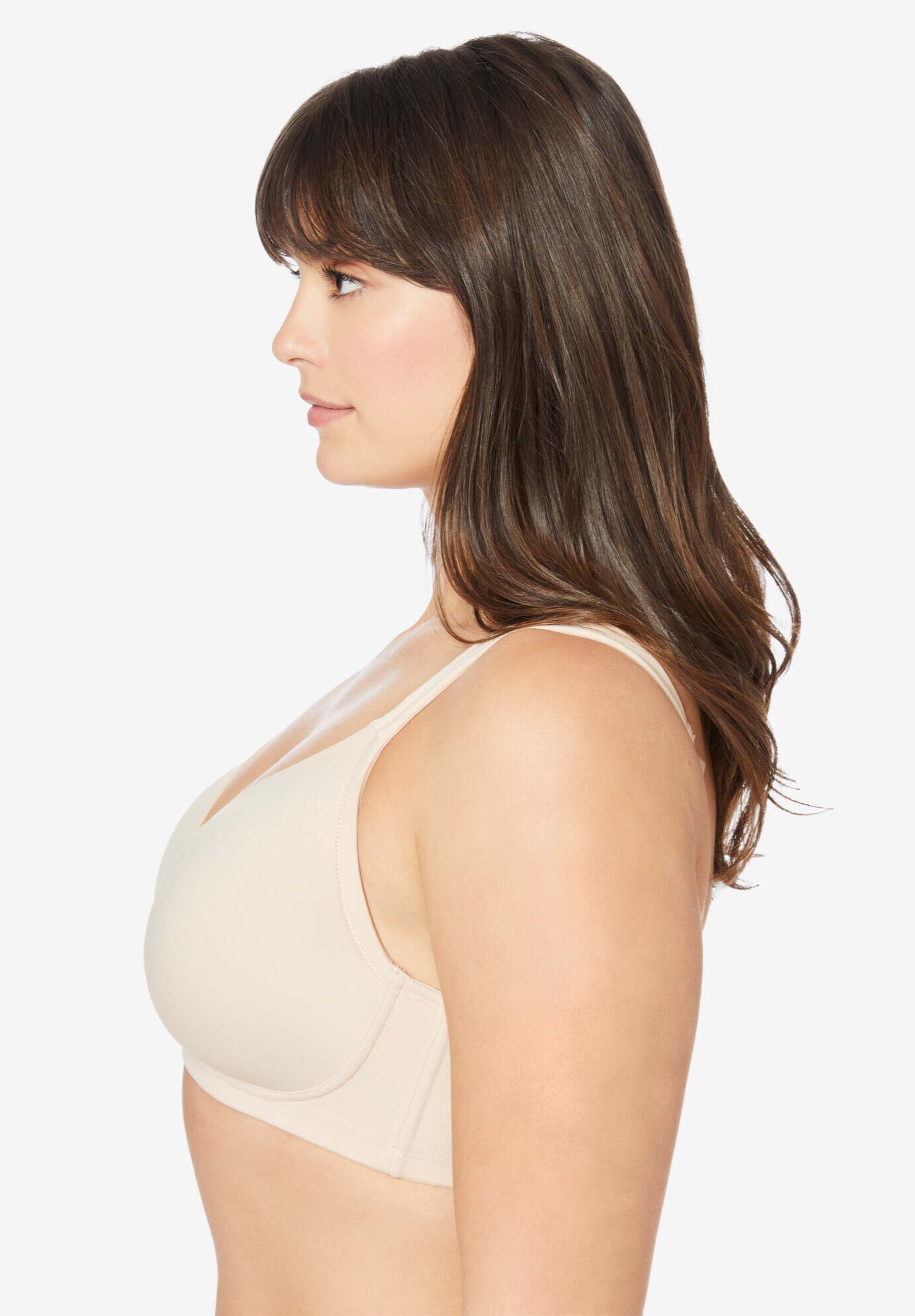 Brigitte Full Coverage Seamless Wireless Bra 5042