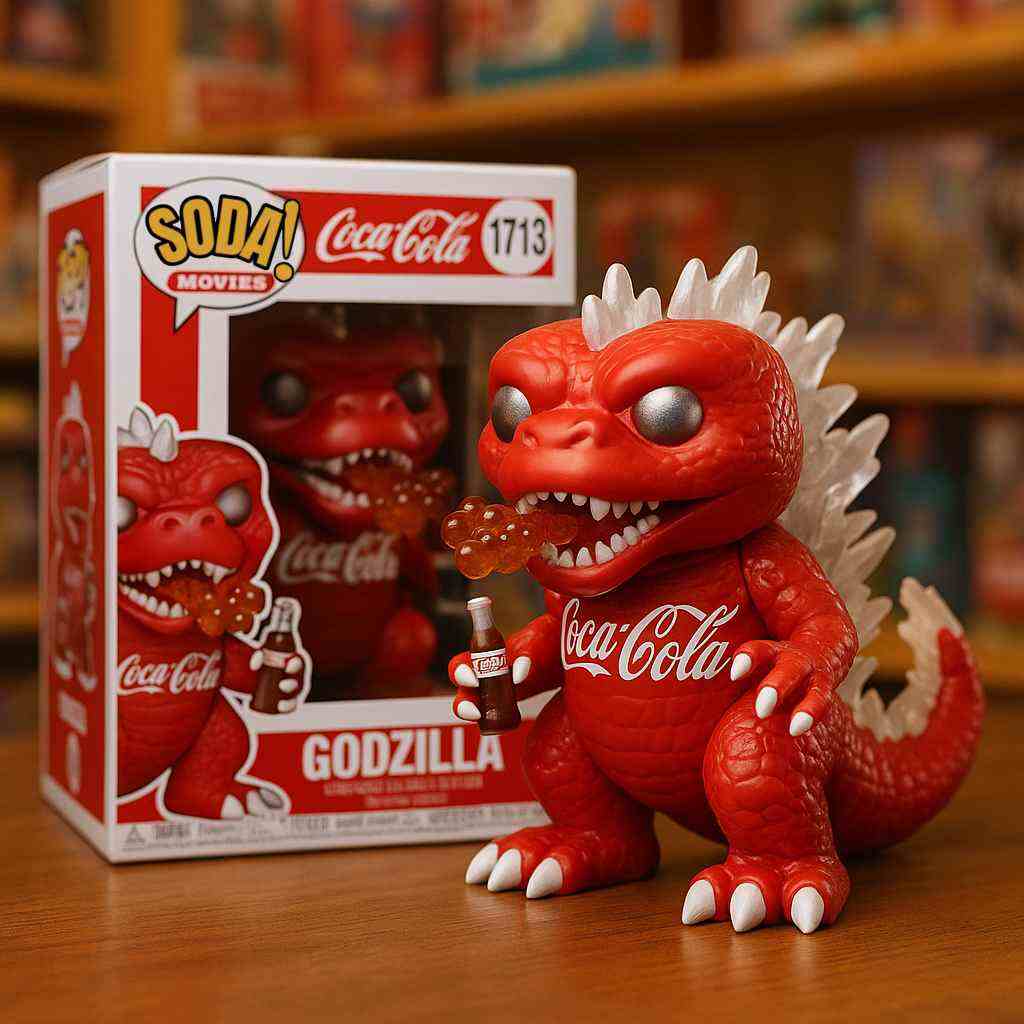 Soda GODZILLA 70th Anniversary Pop Figure