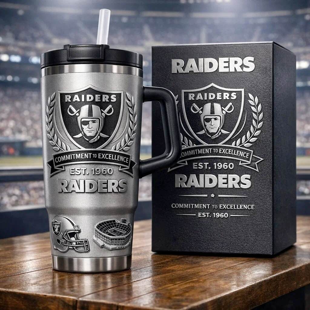 RAIDERS NATION Collectors Tumbler丨Commitment to Excellence